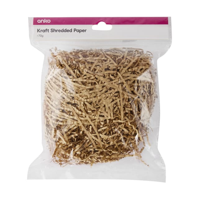 Shredded Paper Kraft Kmart NZ