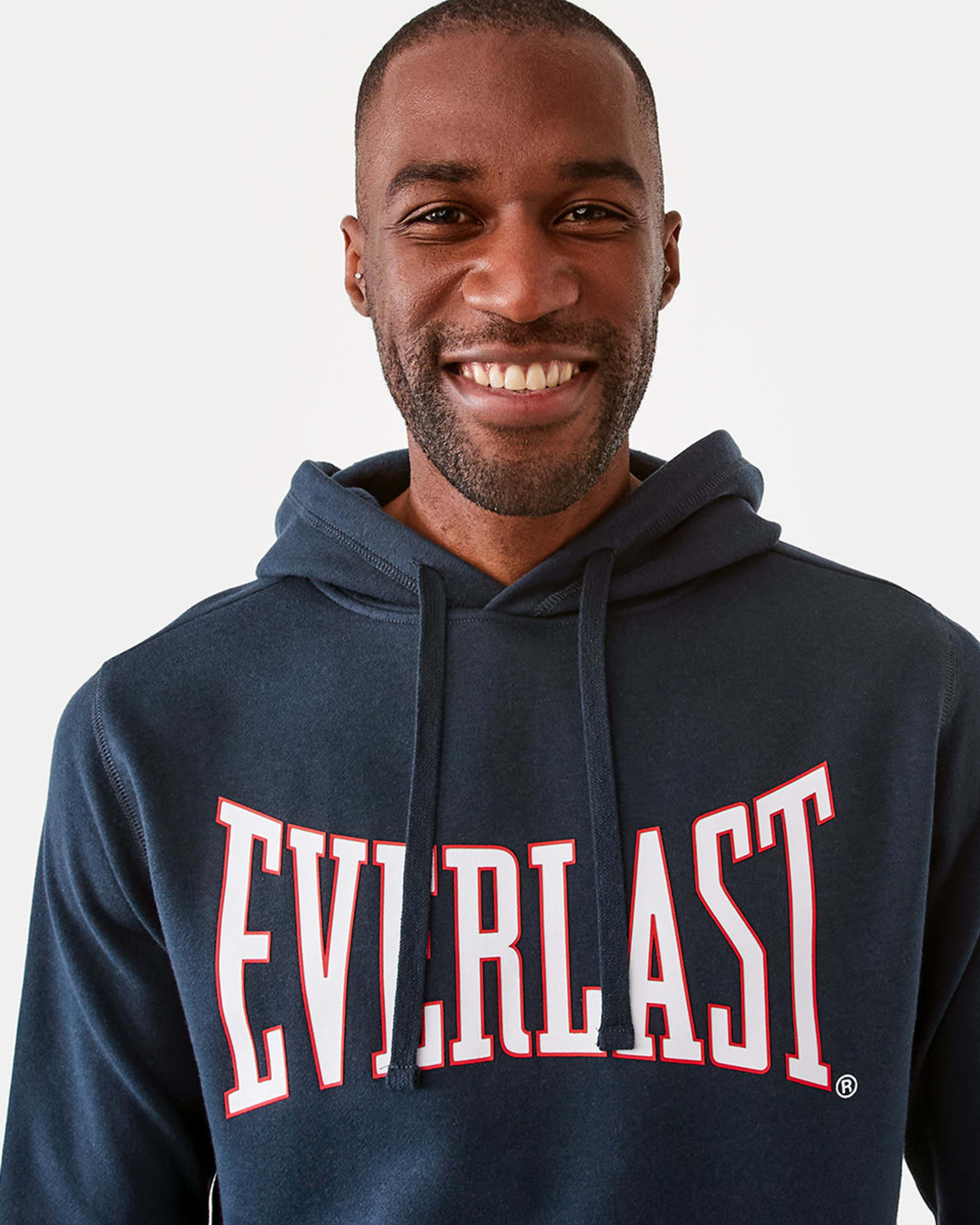 4 Everlast Mens Classic Sport Hoodie Navy, 4 of 7