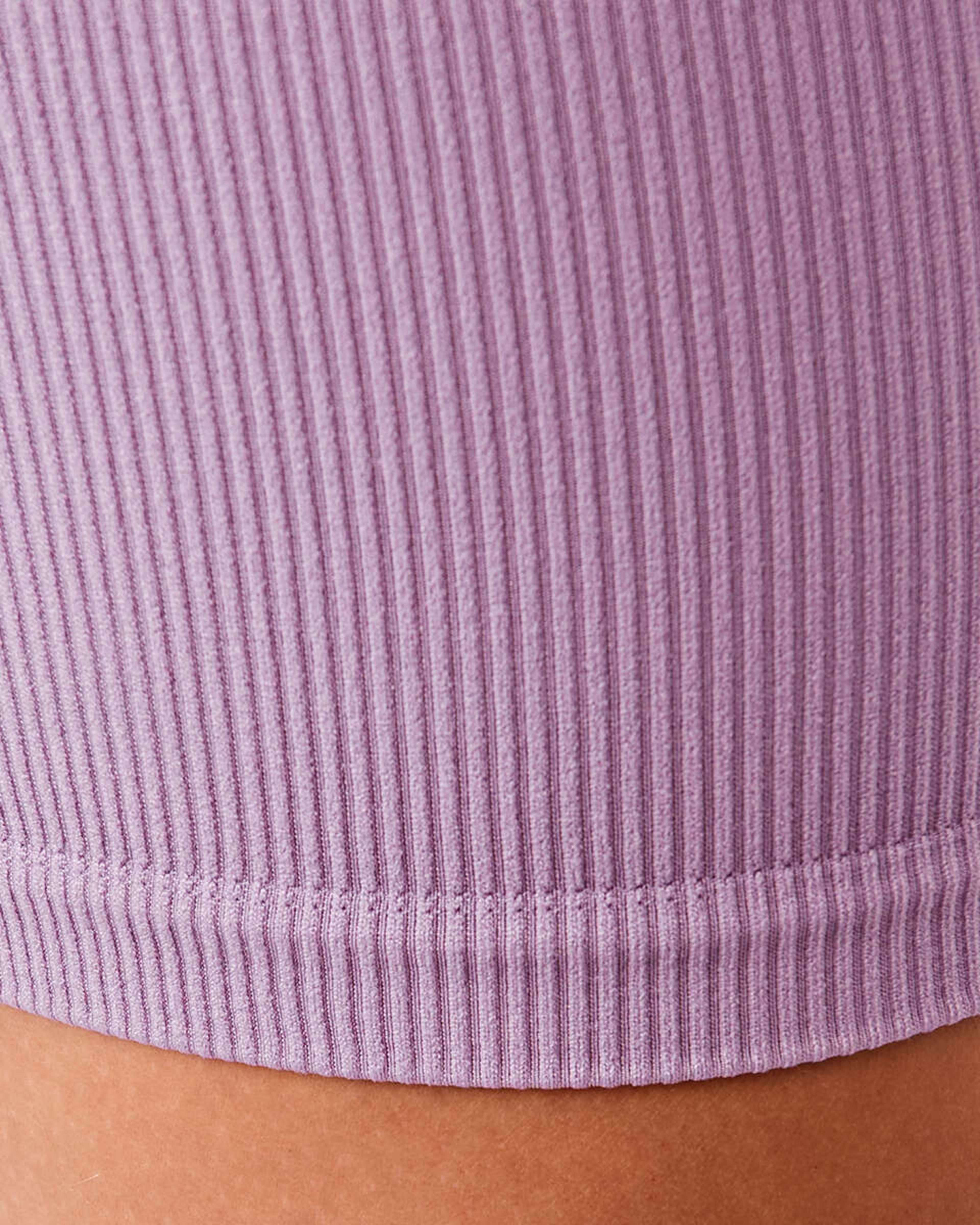 5 Active Womens Seamfree Rib Bike Shorts Calm Purp, 5 of 6