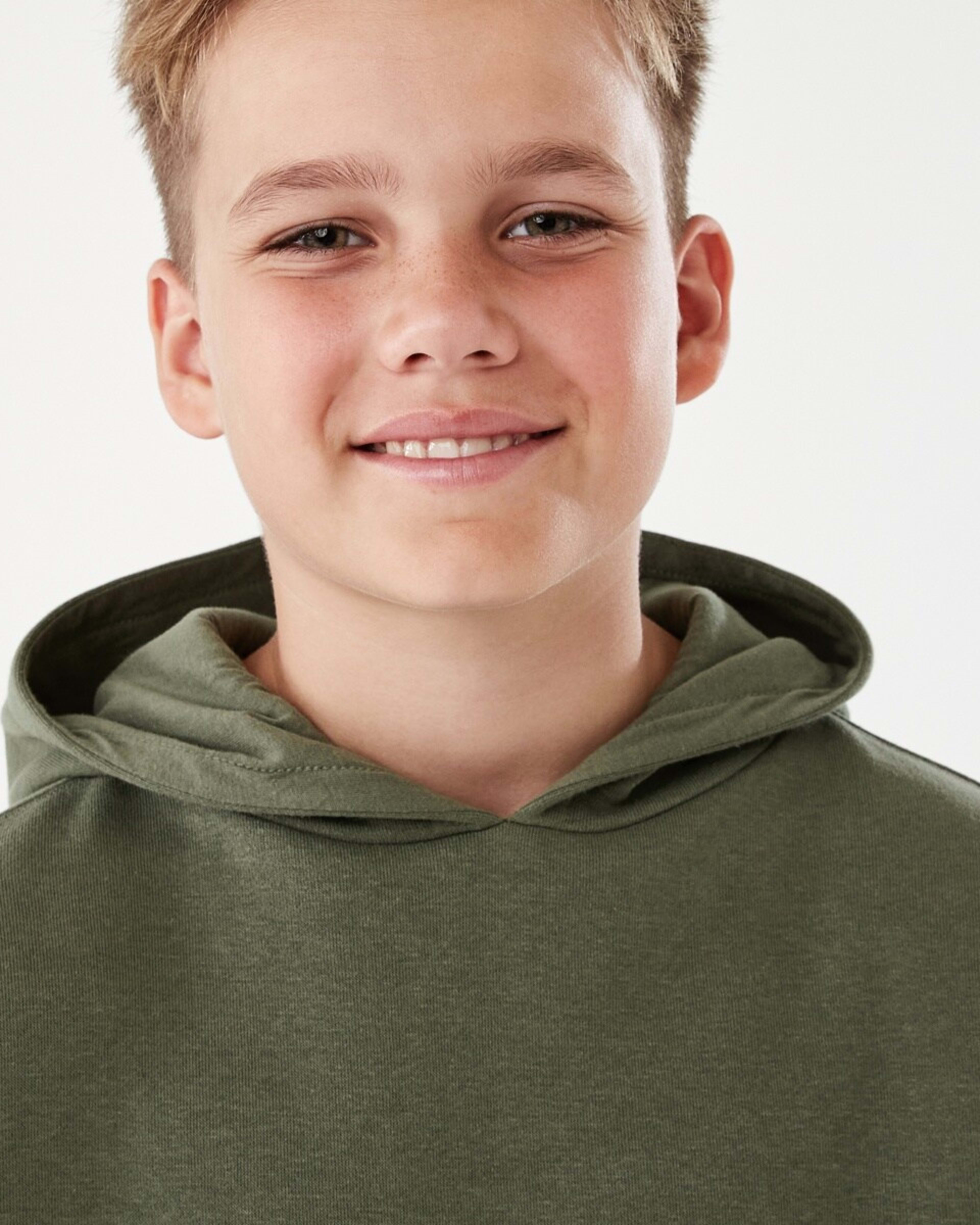 3 Oversized Hoodie With Pocket Grn 4 Leaf, 3 of 10