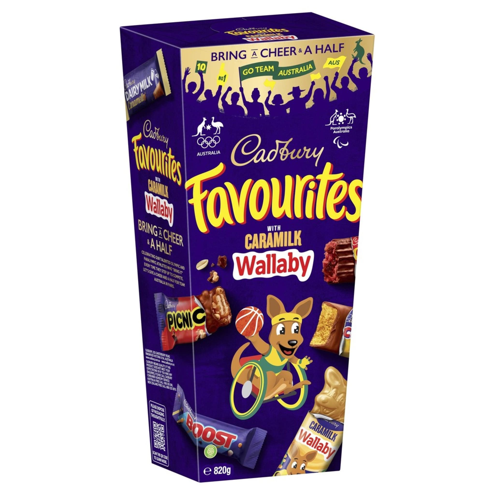 Cadbury Favourites with Caramilk Wallaby 820g - Kmart