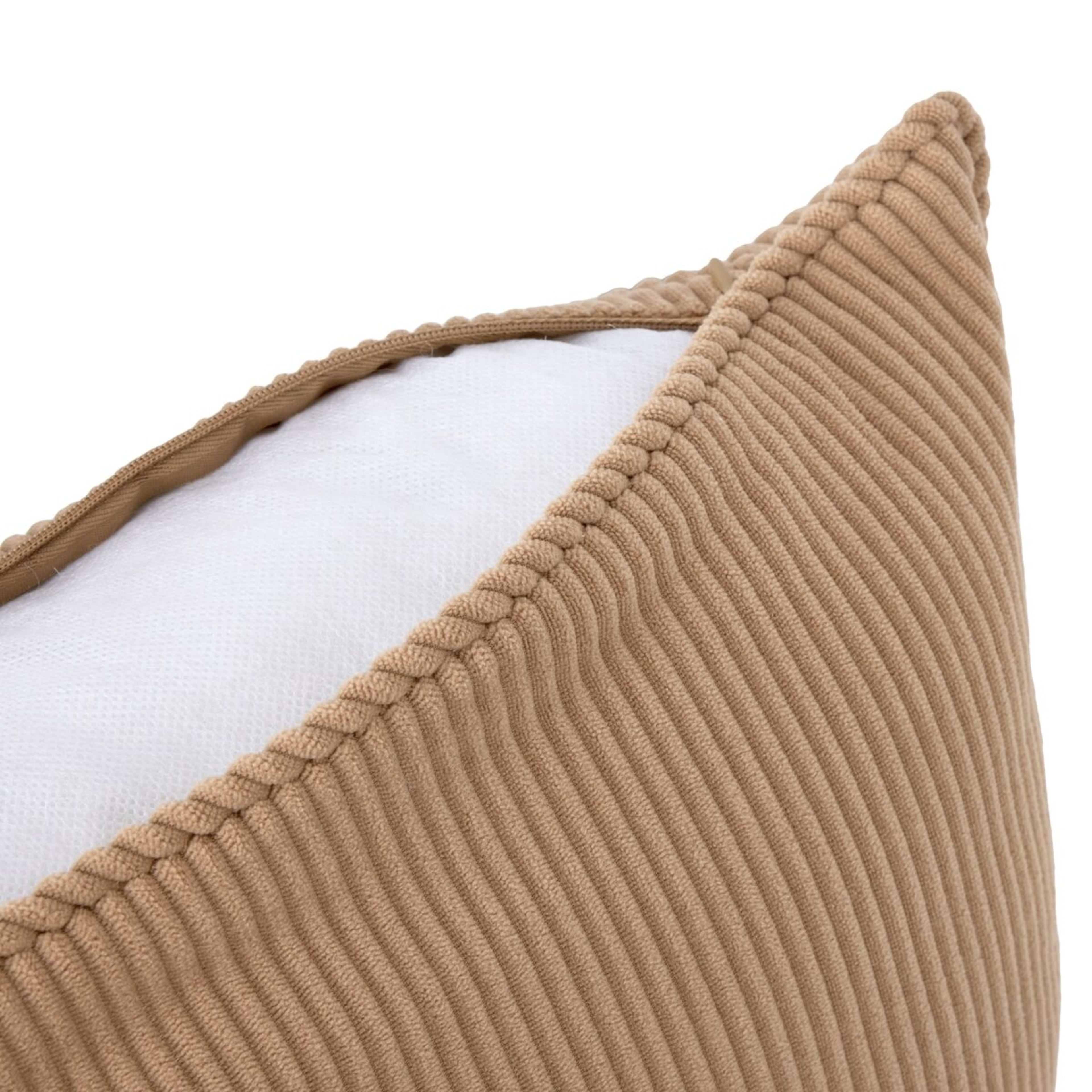 5 43cm Corduroy Cushion - Praline, 5 of 6