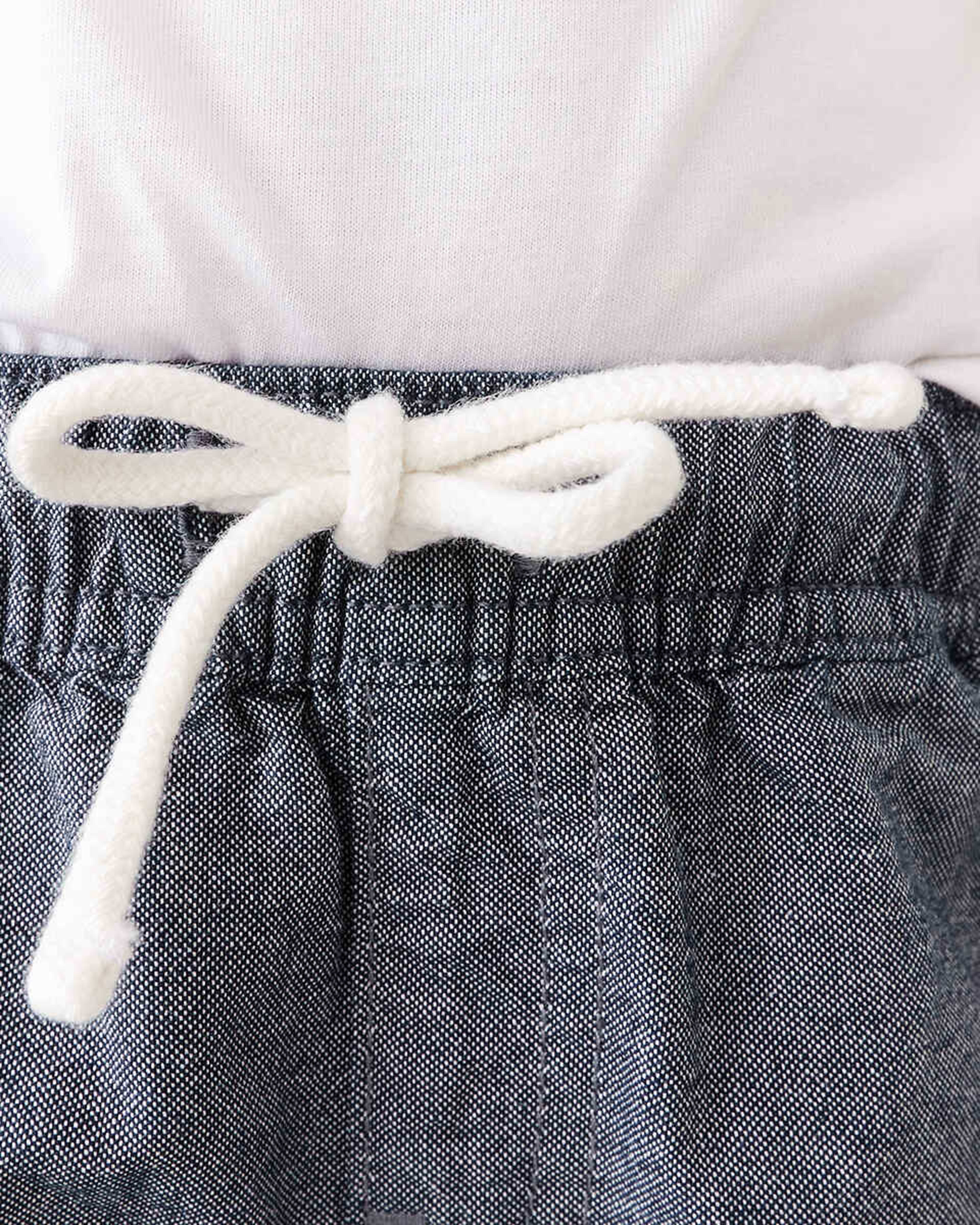 3 Oxford Volley Shorts Dress Navy, 3 of 7