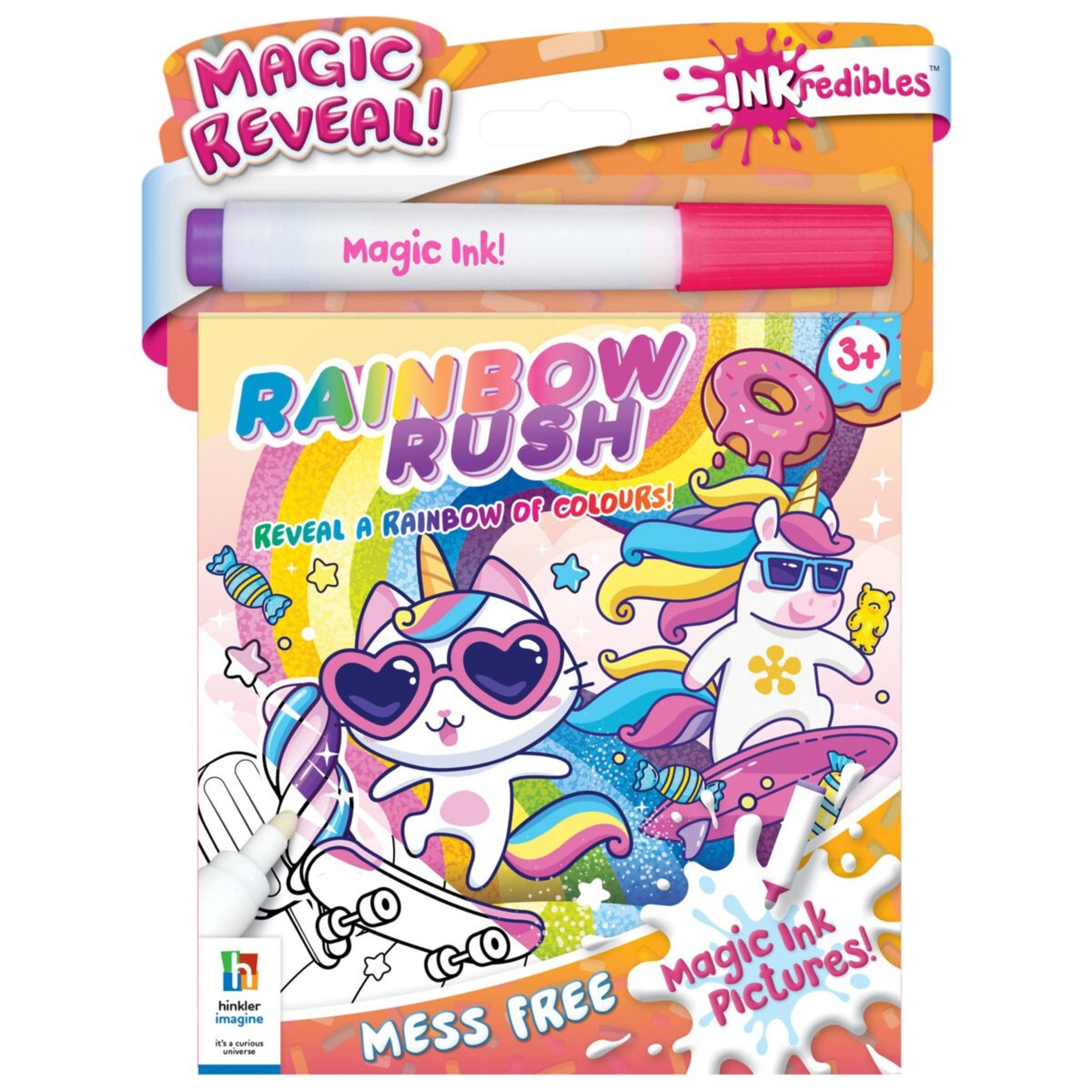 INKredibles Rainbow Rush Magic Ink Pictures! Book Kmart