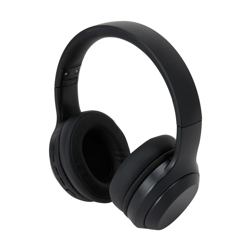 Bluetooth Oval OverEar Headphones Black Kmart