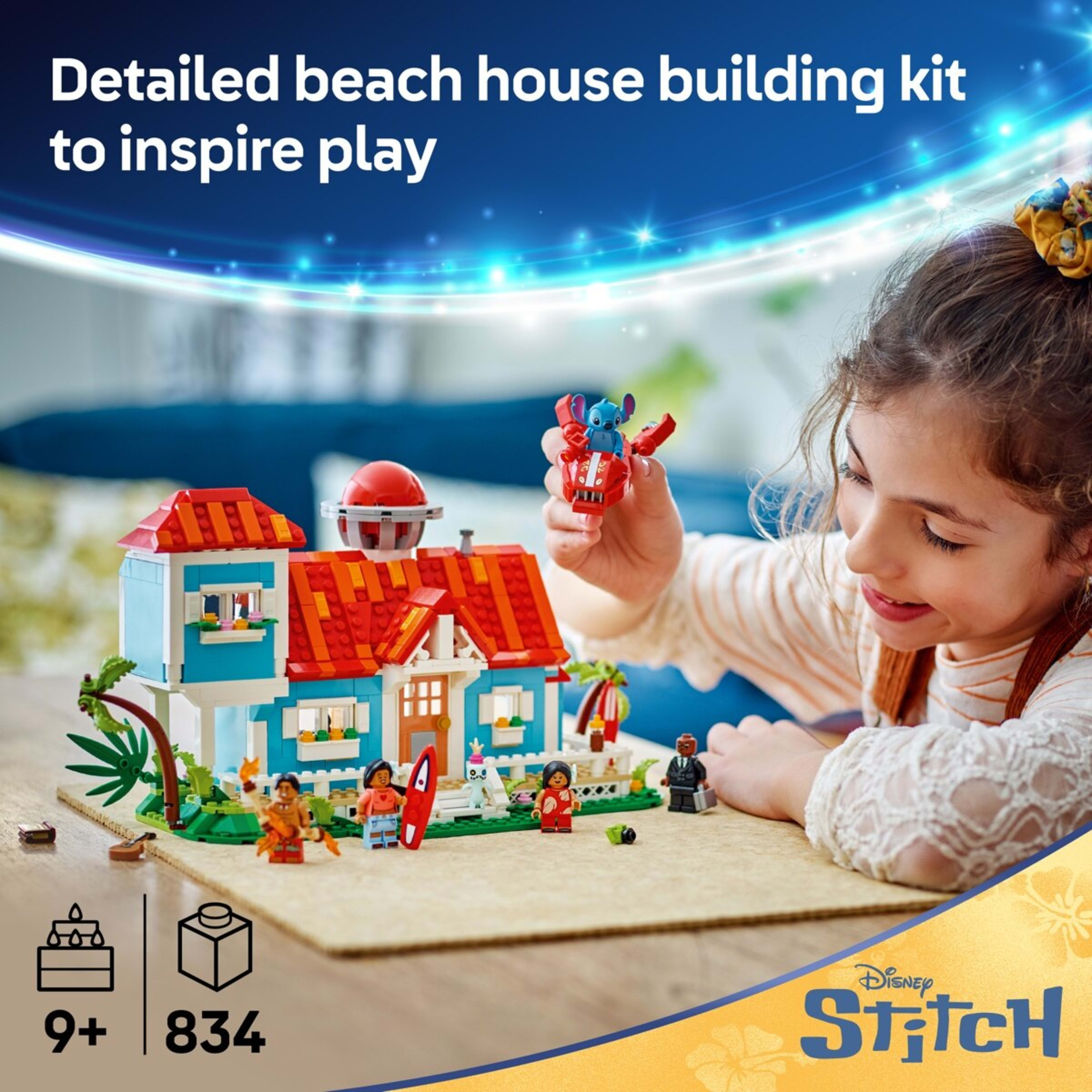 7 LEGO Disney Lilo & Stitch Beach House 43268, 7 of 11
