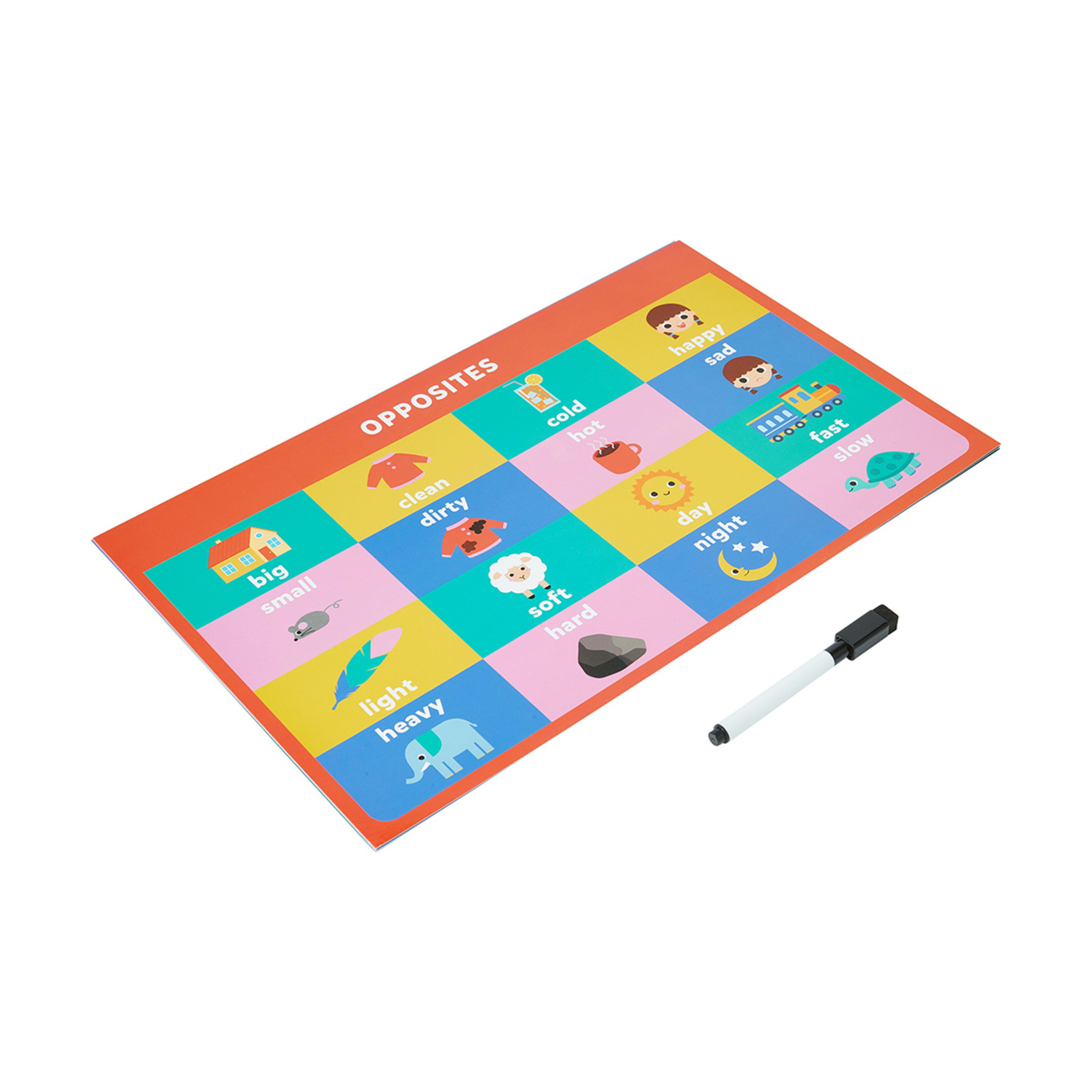 5 Pack Educational Activity Mats Kmart