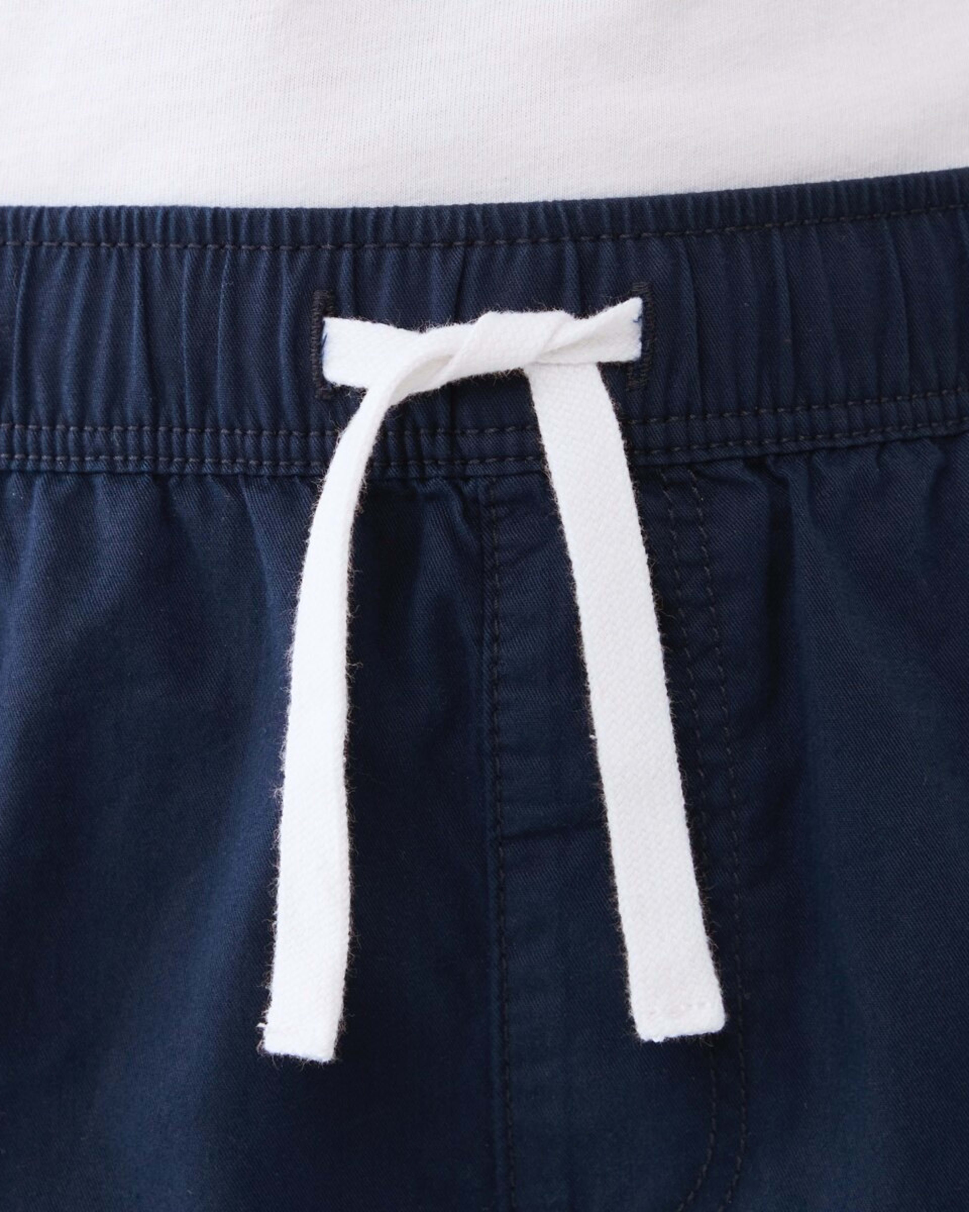 3 Pull On Twill Shorts DRESS BLUE, 3 of 6