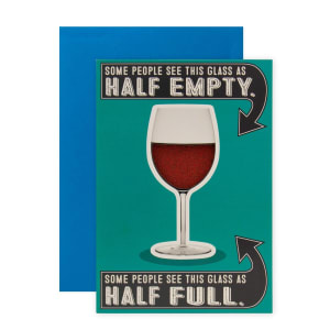 Connections from Hallmark Birthday Card - Wine Glass Refill - Kmart