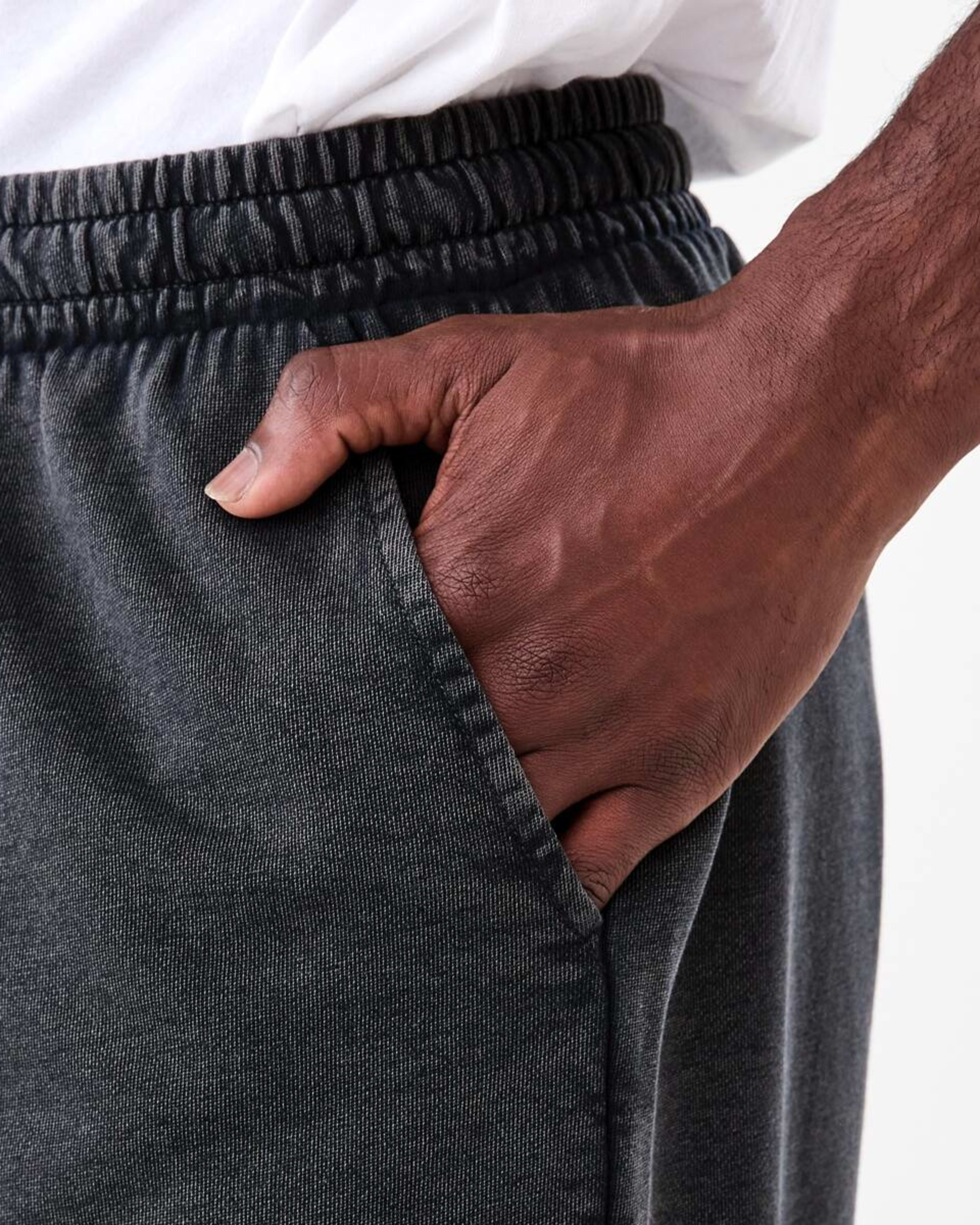 5 Terry Knit Shorts Black, 5 of 6