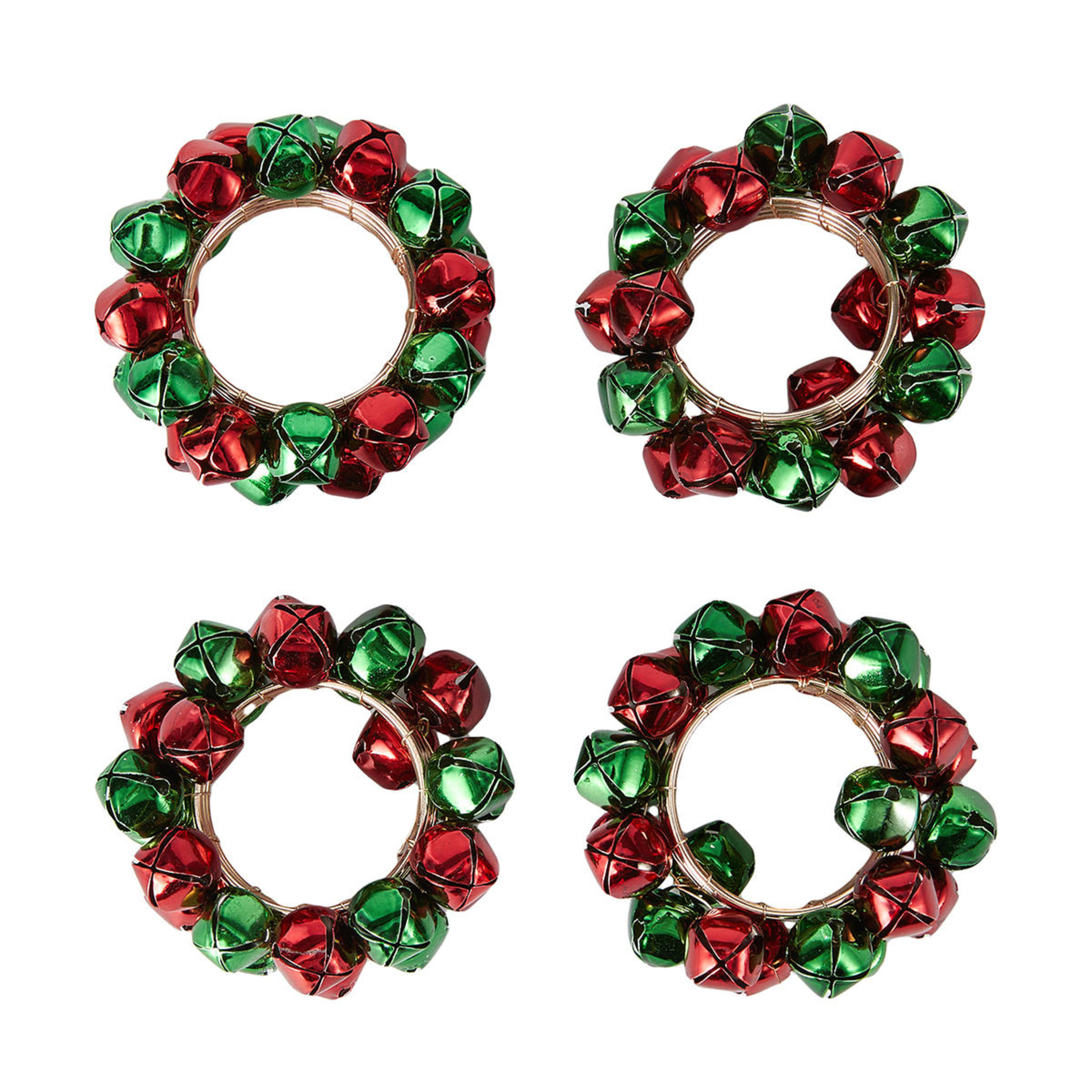 4 Pack Bells Napkin Rings Kmart