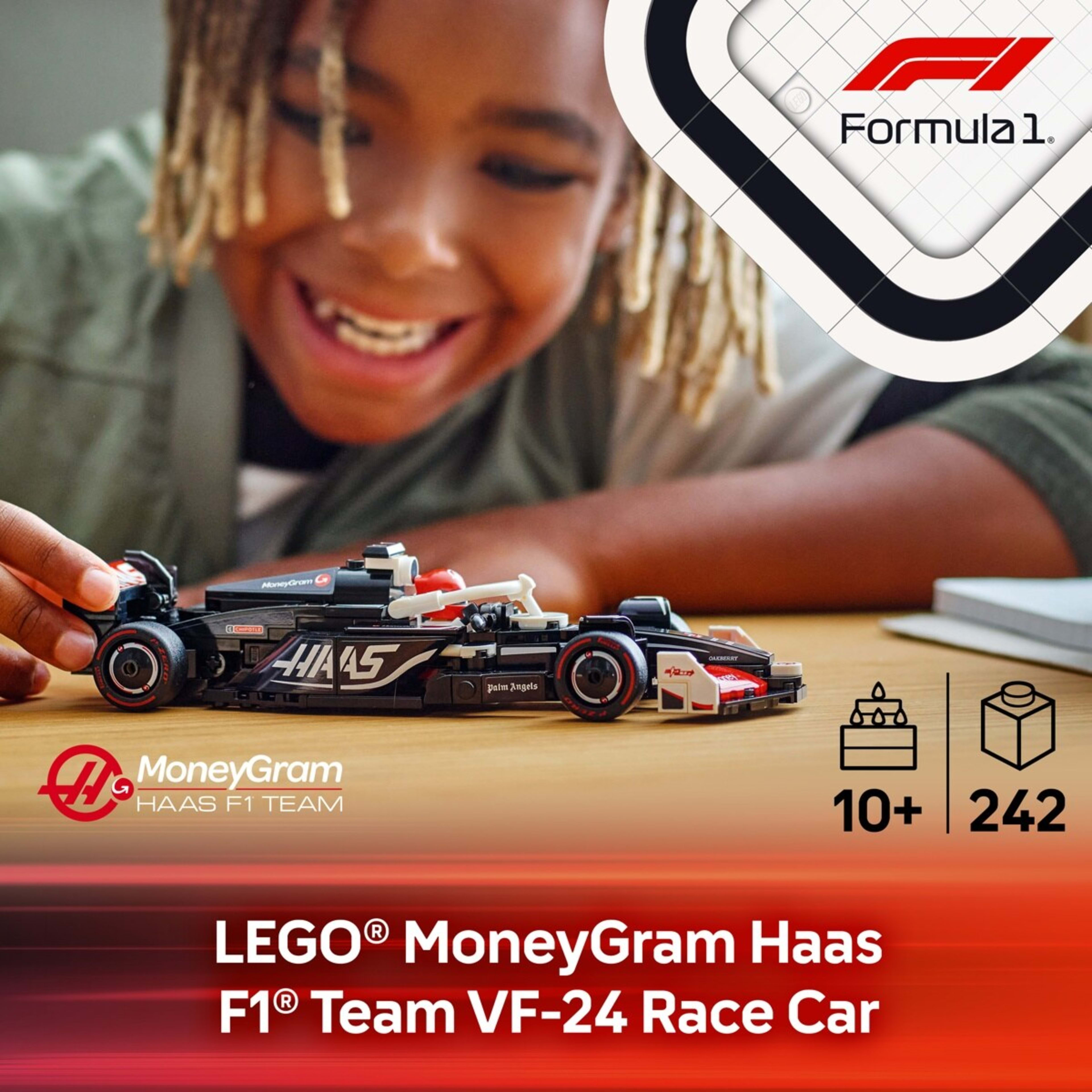 4 LEGO Speed Champions MoneyGram Haas F1 Team VF-24 Race Car 77250, 4 of 11