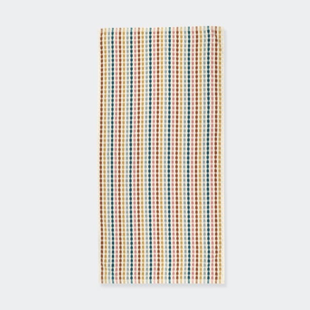 Cream Popcorn Cotton Bath Towel Kmart