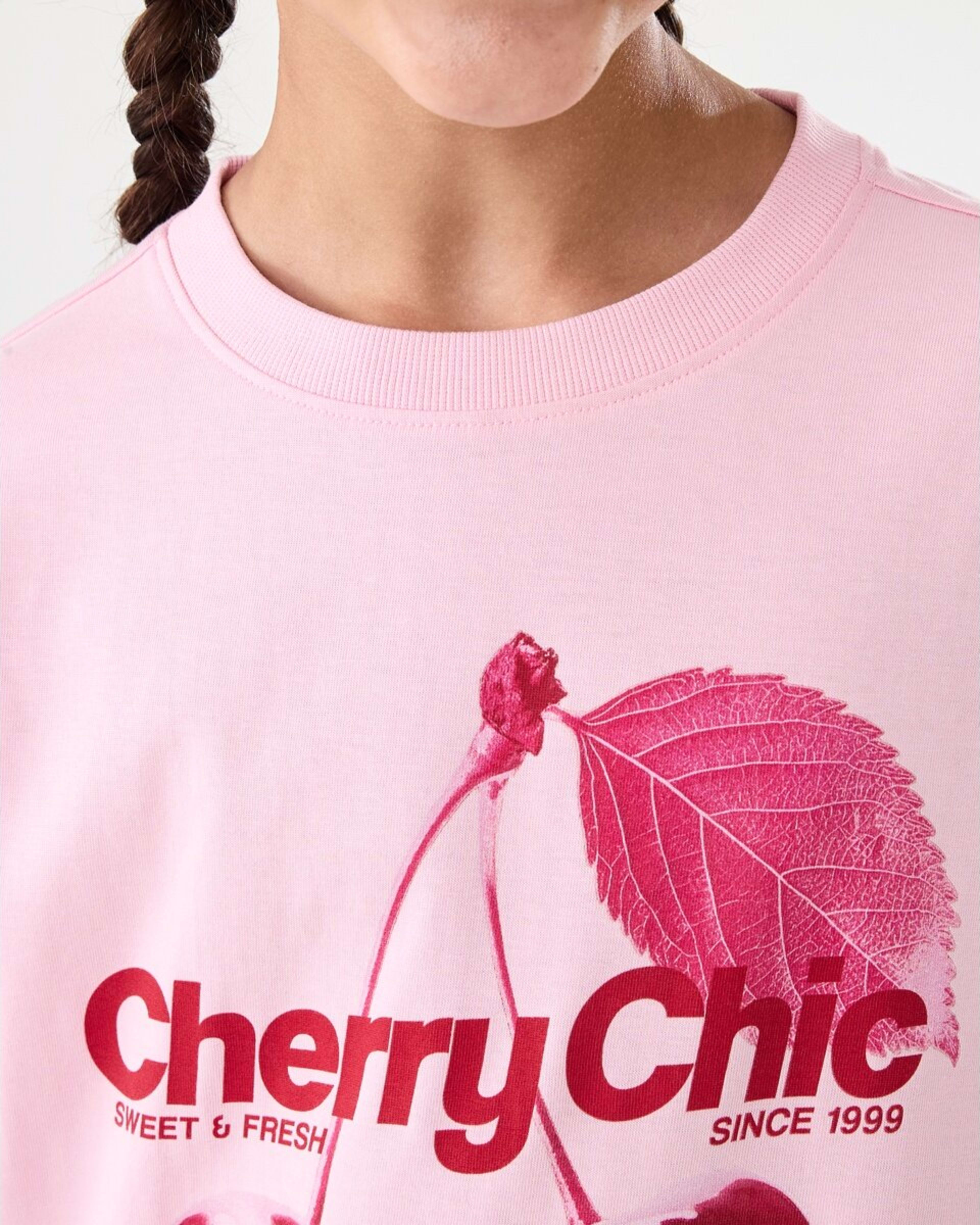 4 Oversized T-shirt Pnk Cherry, 4 of 7