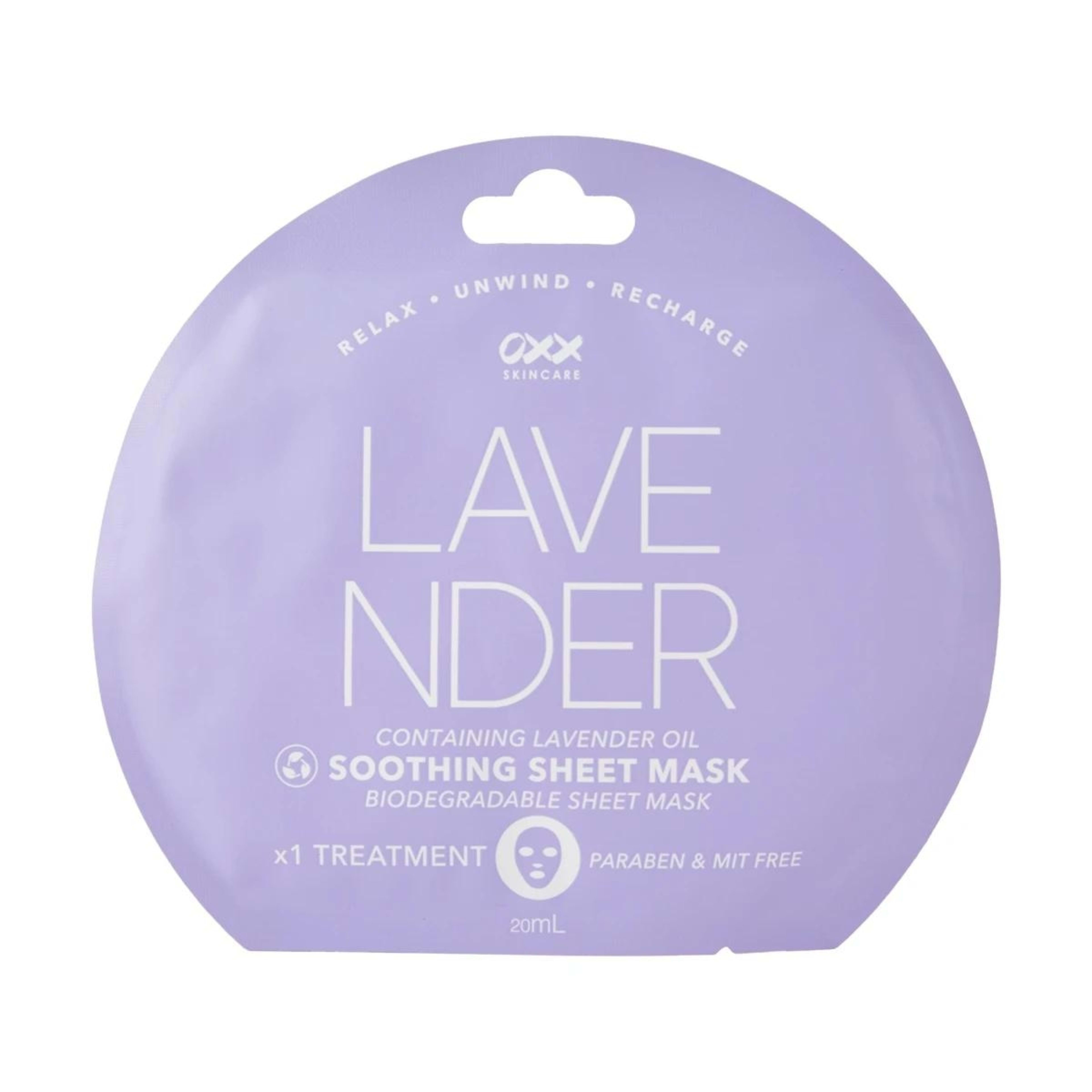 1 Soothing Sheet Mask - Lavender Oil, 1 of 3