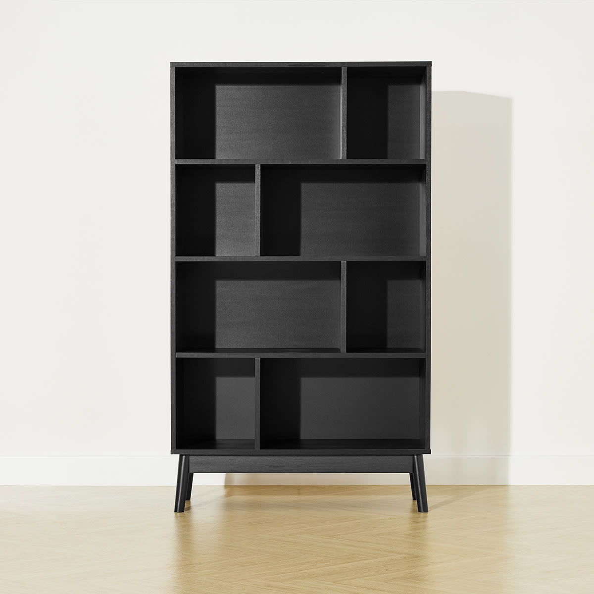 Thorne Bookshelf Black Kmart