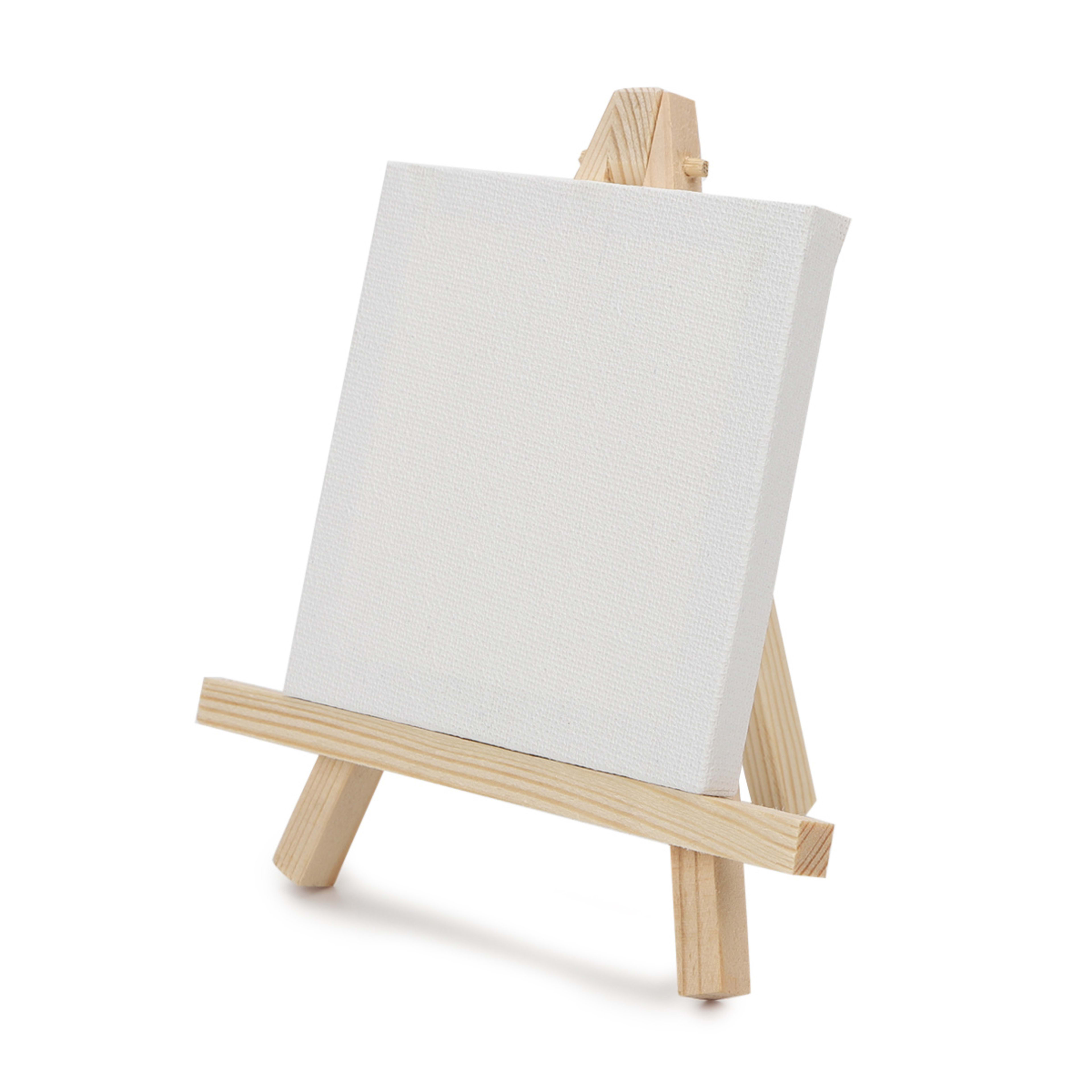 5 Pack Mini Easel and Canvas Kmart