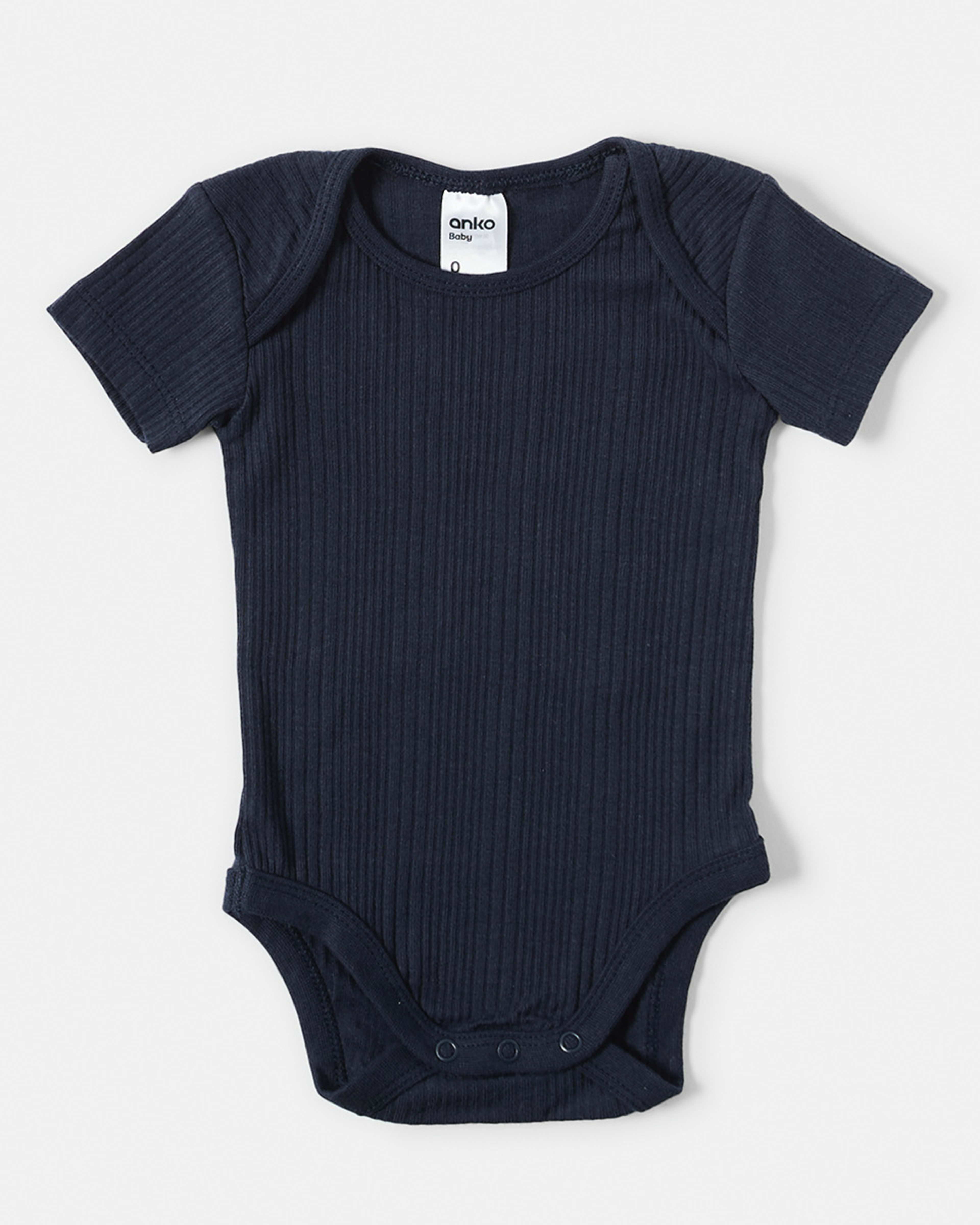 5 5 Pack Short Sleeve Bodysuits Baby Blue Multi Pack, 5 of 10