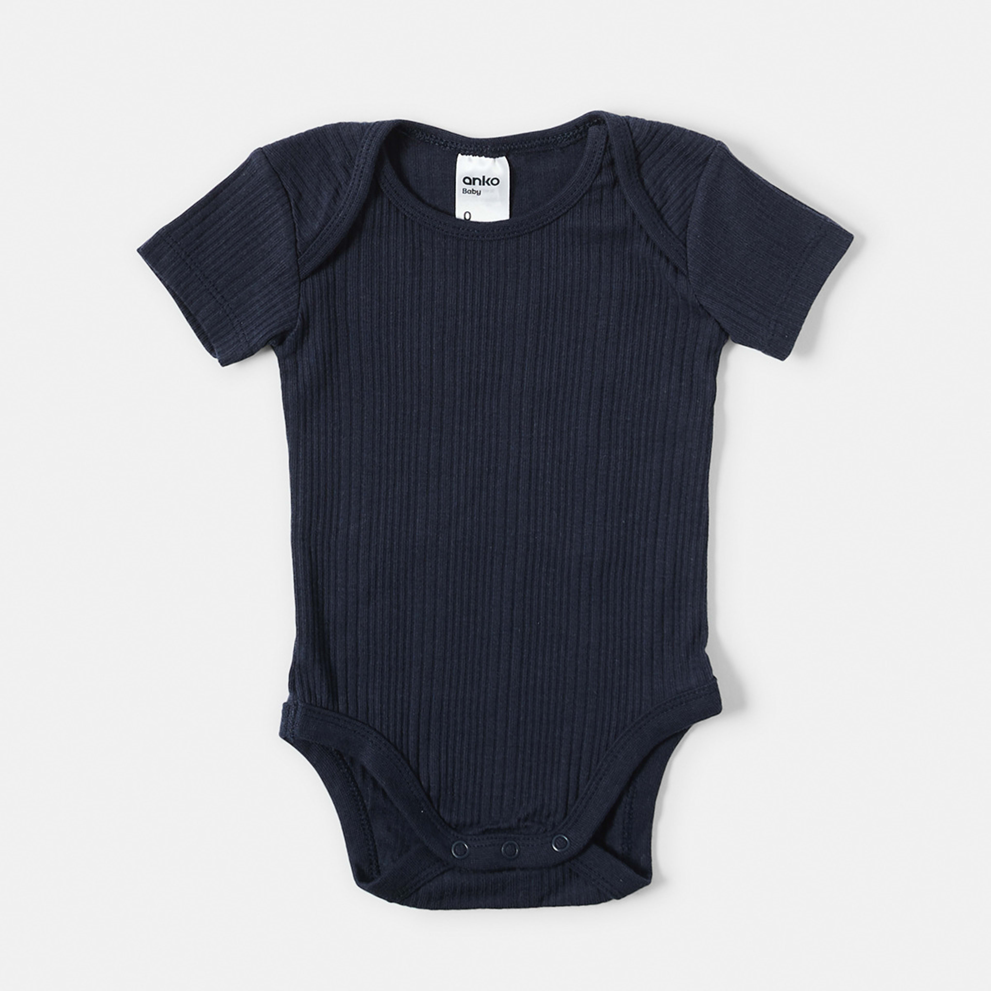 5 5 Pack Short Sleeve Bodysuits Baby Blue Multi Pack, 5 of 10