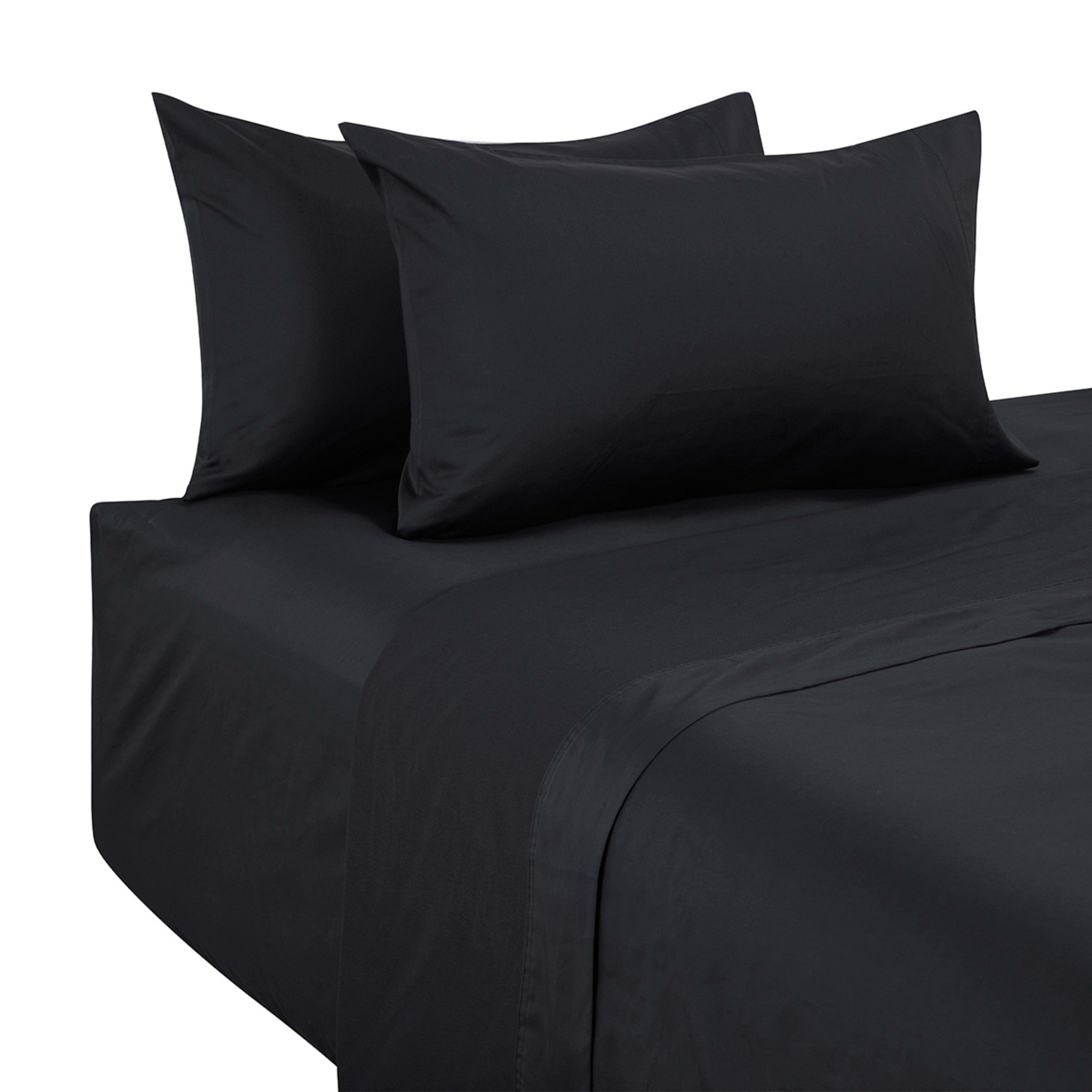 5 500 Thread Count Australian Grown Cotton Sheet Set - Queen Bed, Anthracite, 5 of 7