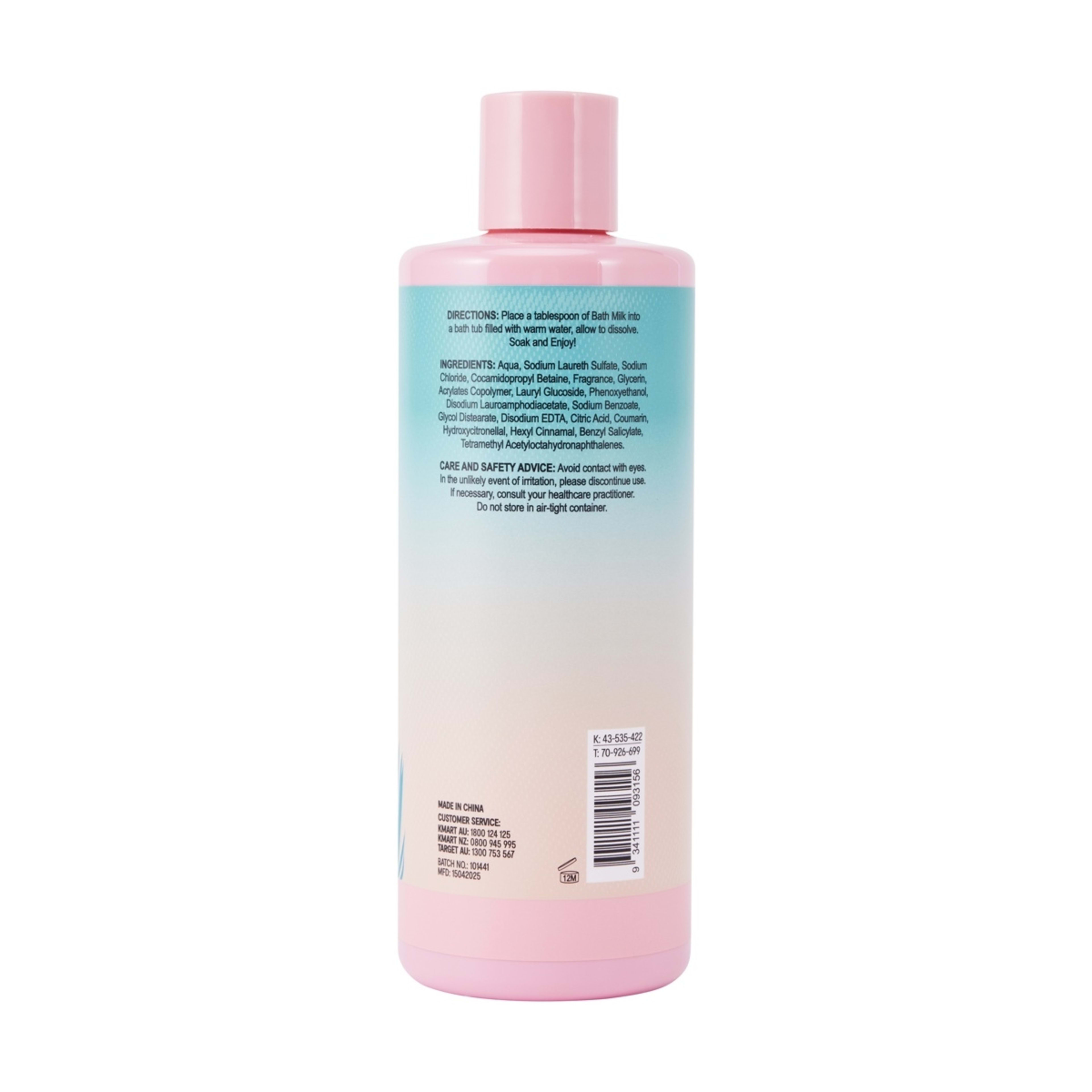3 OXX Bodycare You Need to Palm Down Bath Milk 500ml - Coconut Scented, 3 of 3