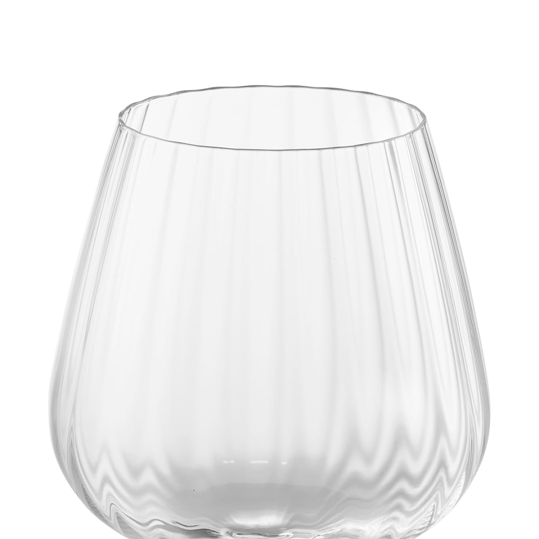 4 Ripple Wine Glasses Kmart