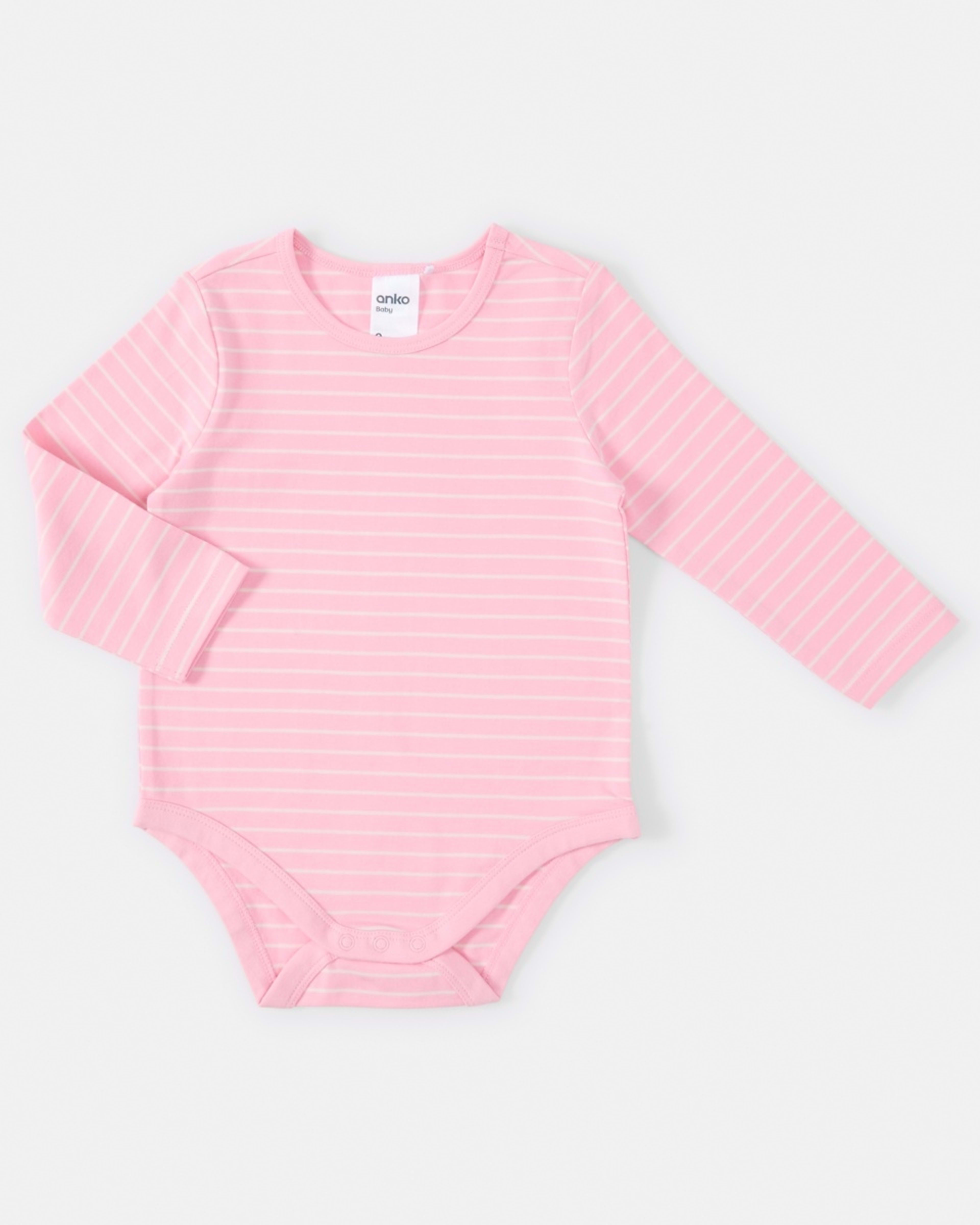 5 3 Pack Bodysuits Pnk Cherry, 5 of 8
