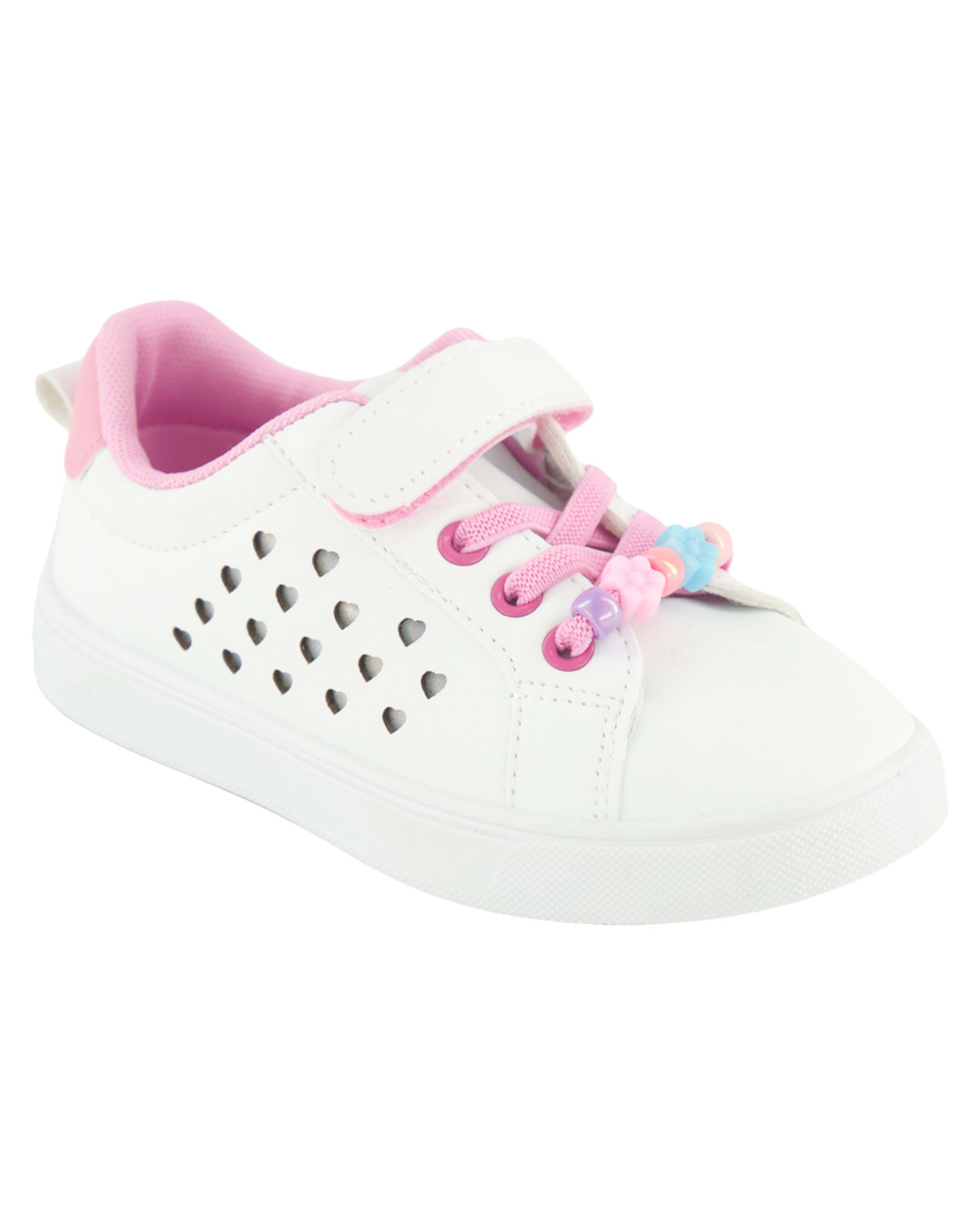 1 Junior Casual Shoes WHITE HEART