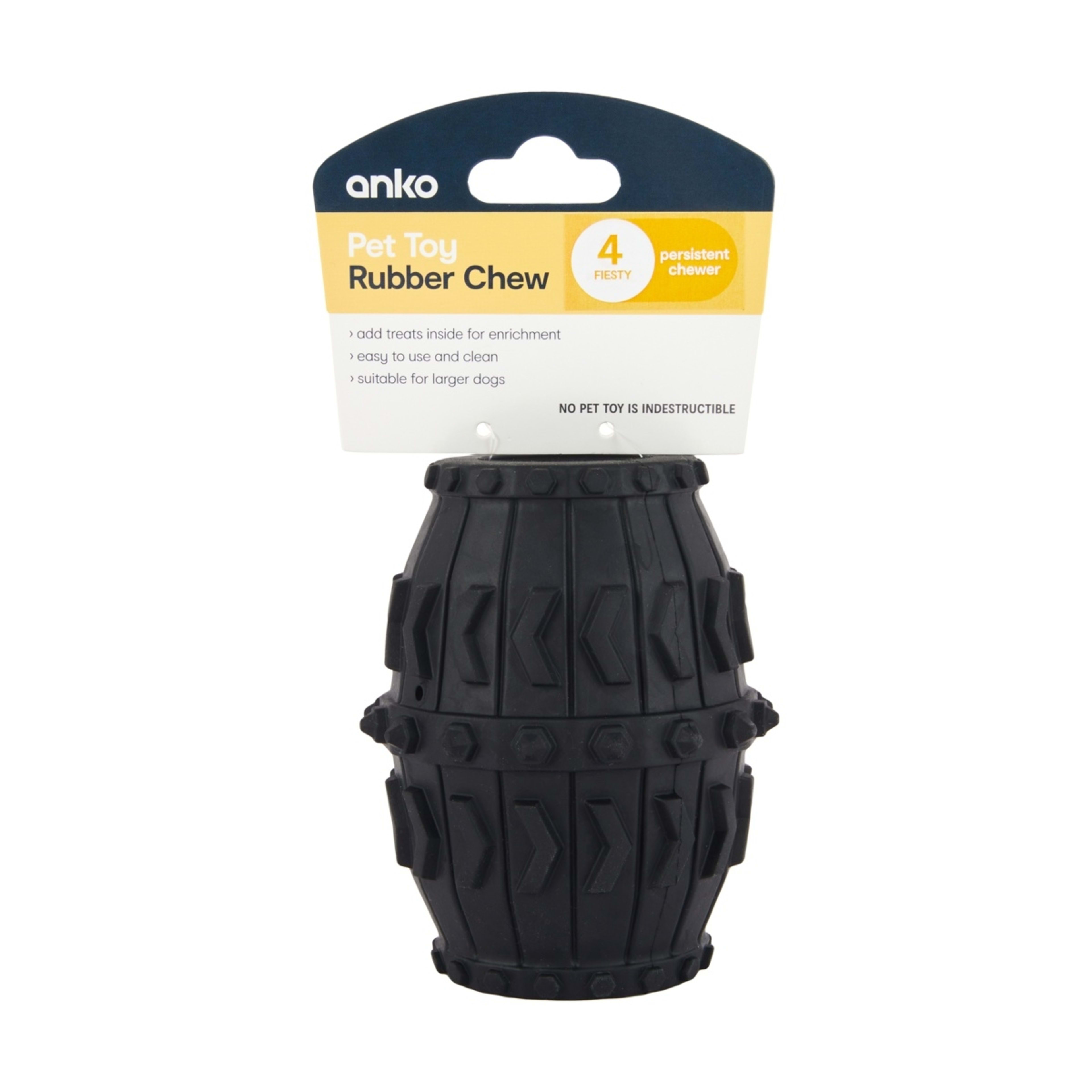 3 Pet Toy Rubber Chew - Small/Medium, 3 of 3