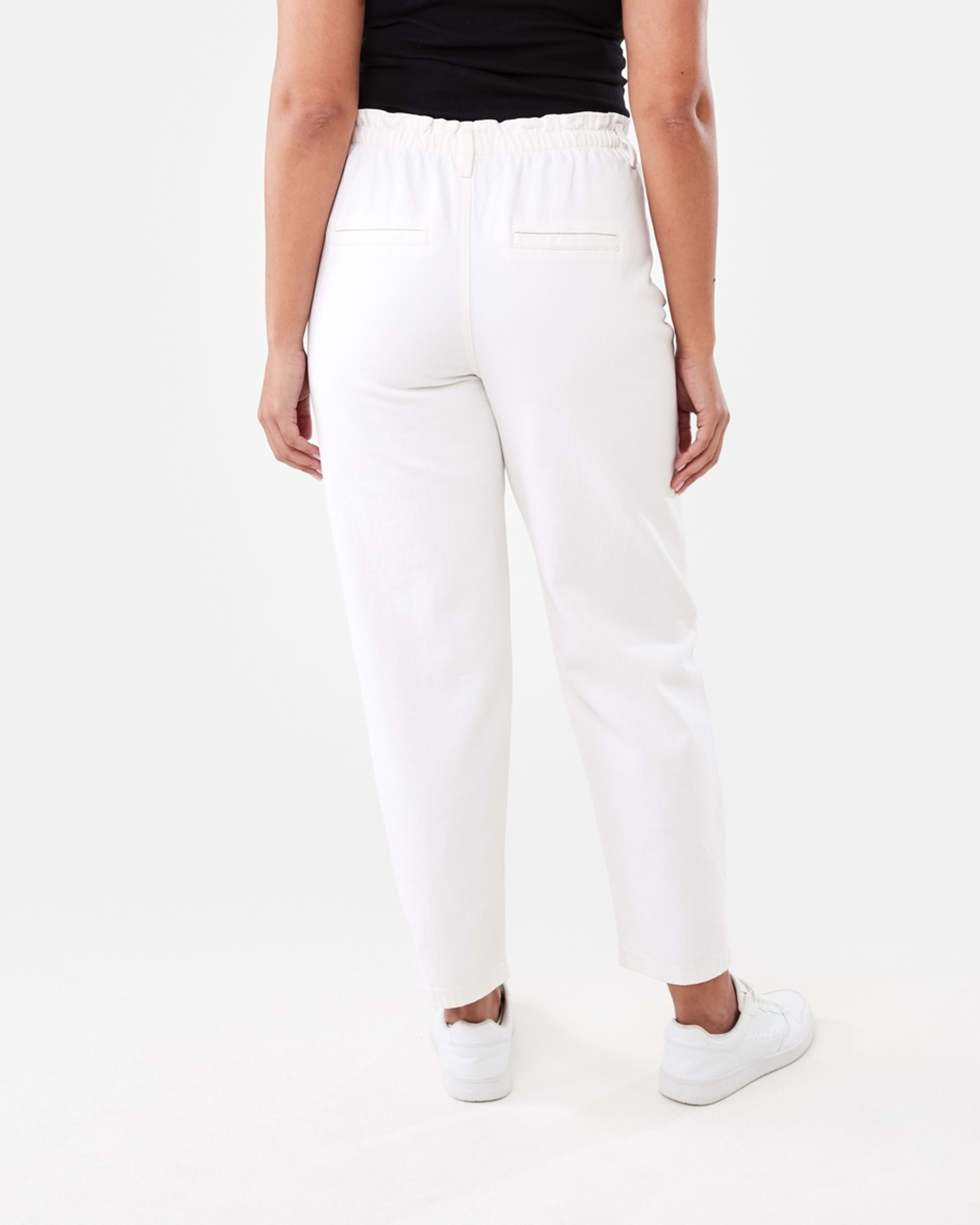 3 Paperbag Jeans Ecru, 3 of 5