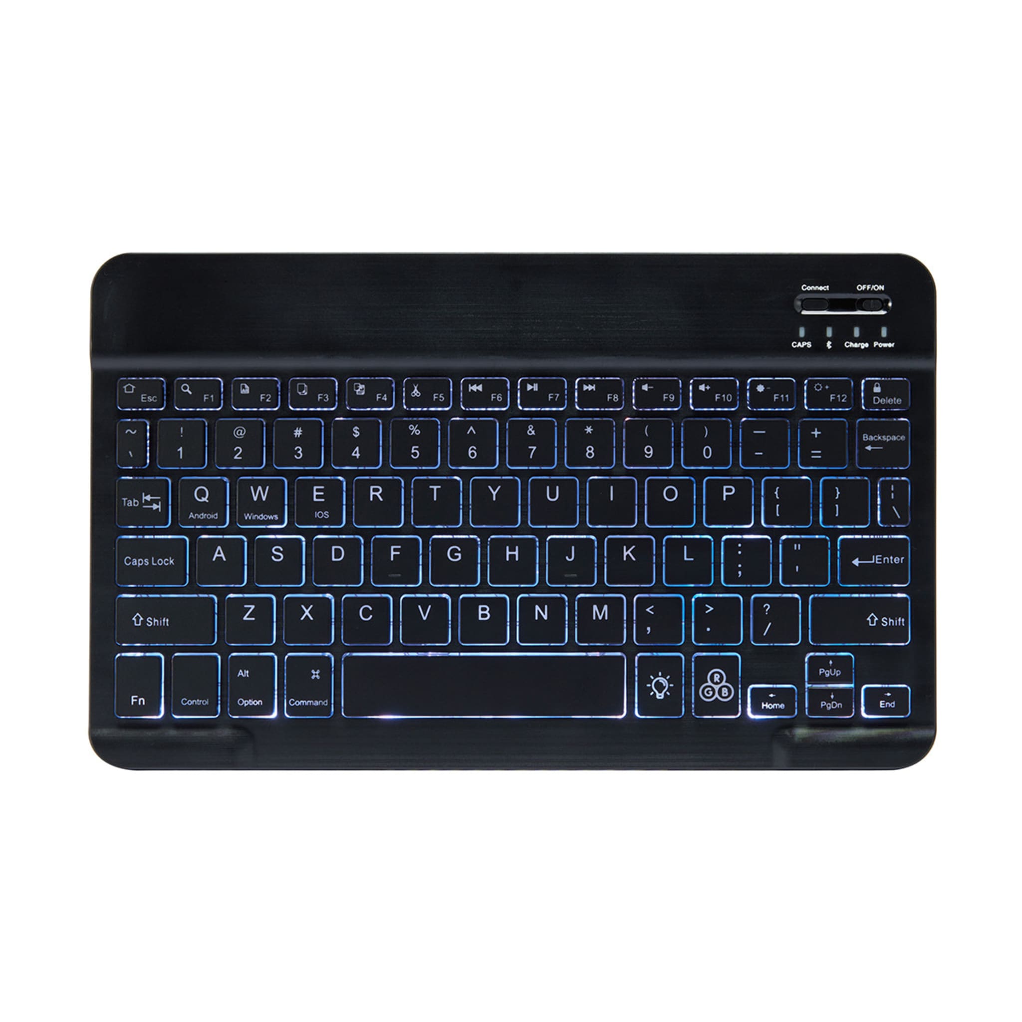 Wireless Keyboard With Backlight Black Kmart
