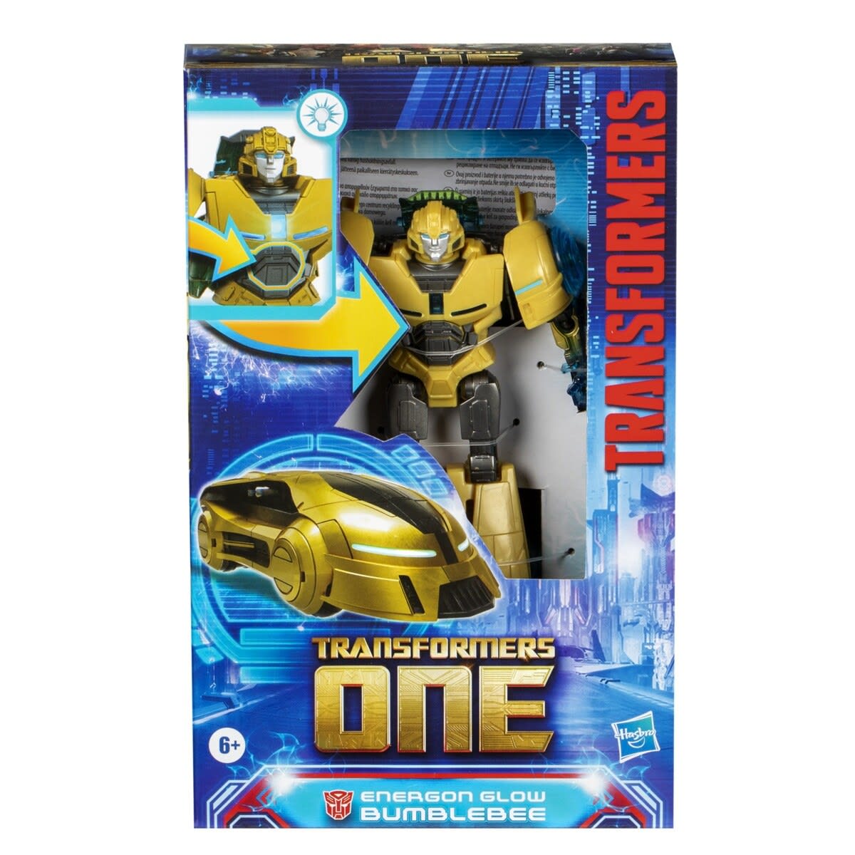 15cm Transformers One Energon Glow Bumblebee Action Figure Kmart