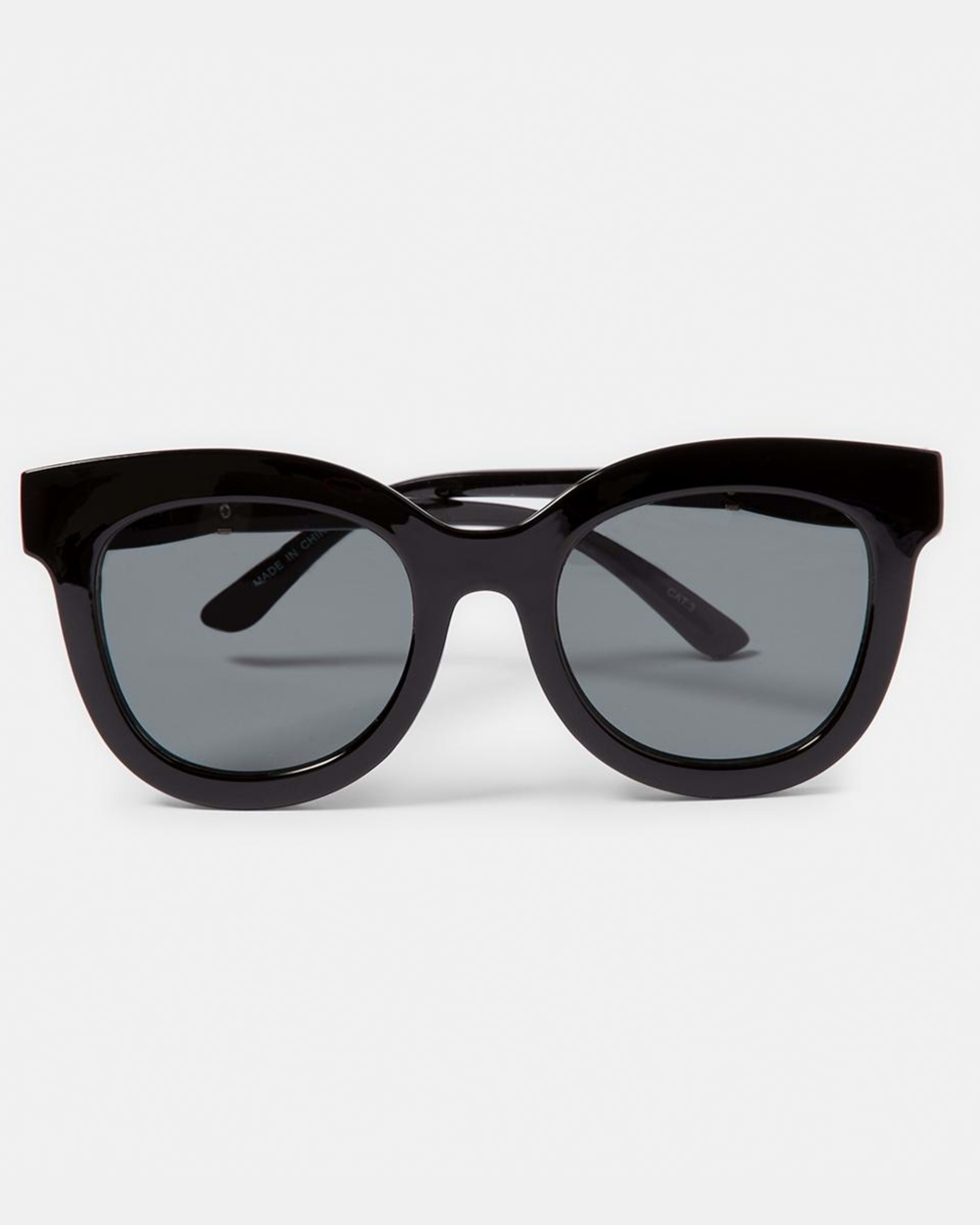 2 Classic Square Frame Sunglasses Black, 2 of 6
