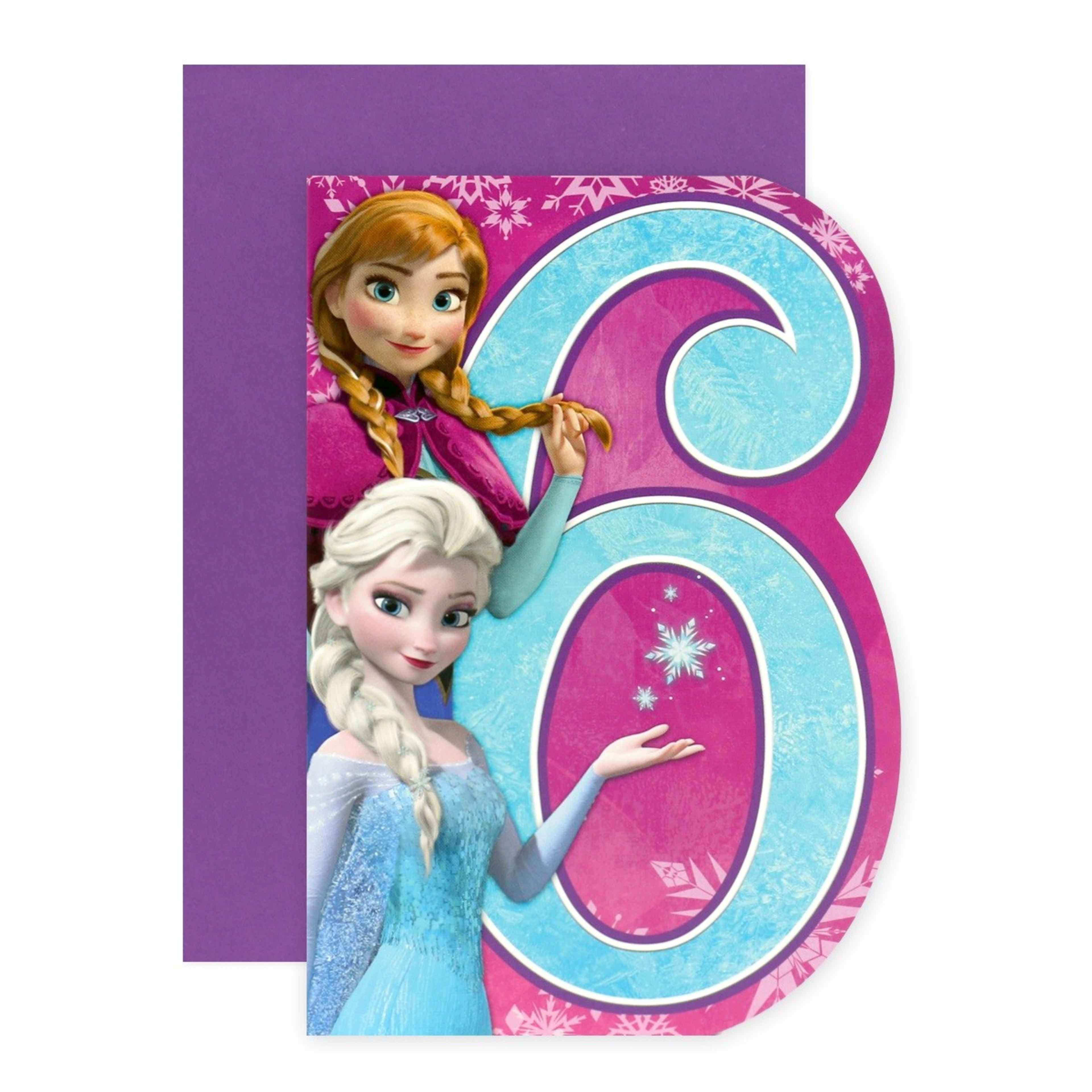 1 Connections from Hallmark Disney Frozen 6th Birthday Card - Happiness & Magic!