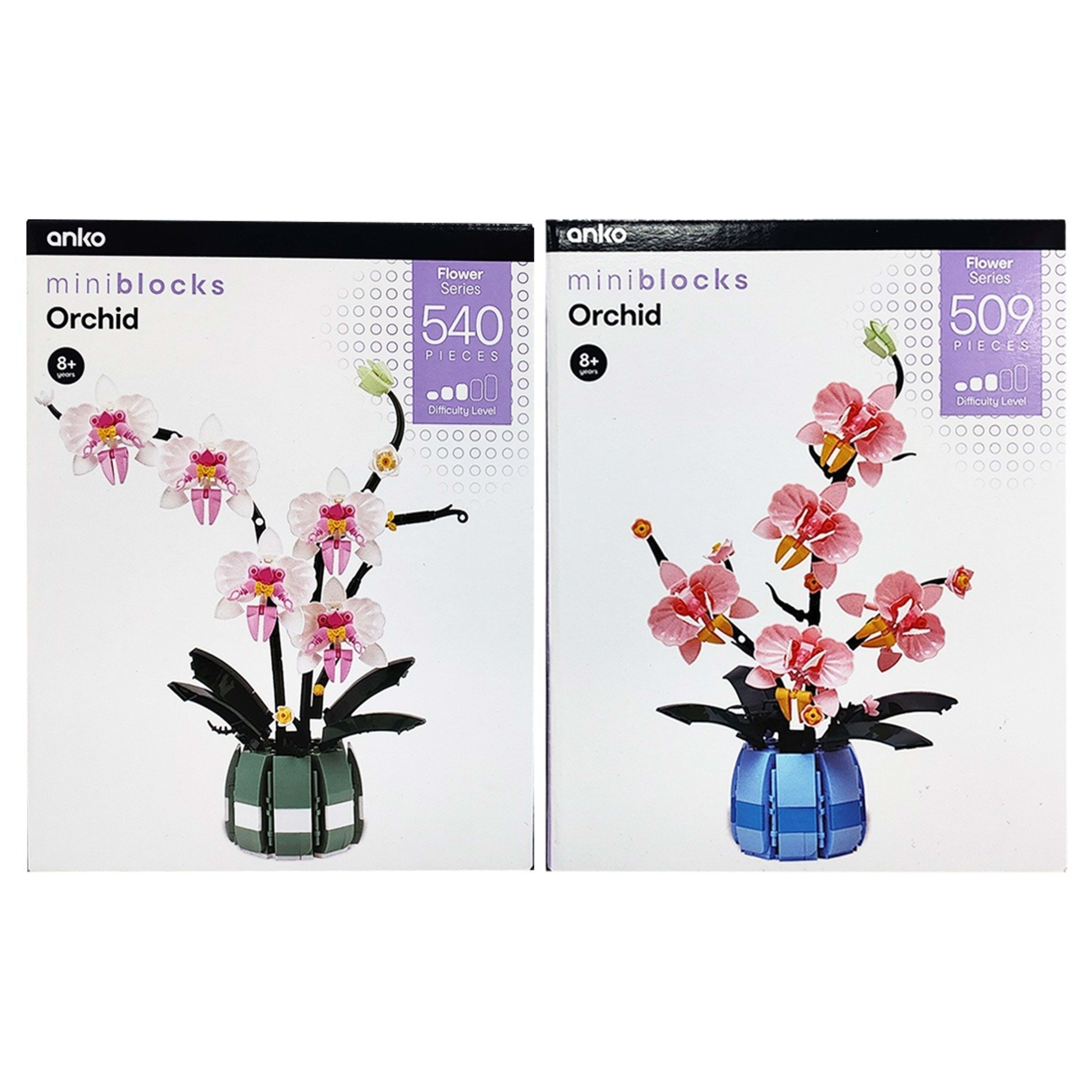 1 Mini Blocks Flower Series: Orchid - Assorted, 1 of 6