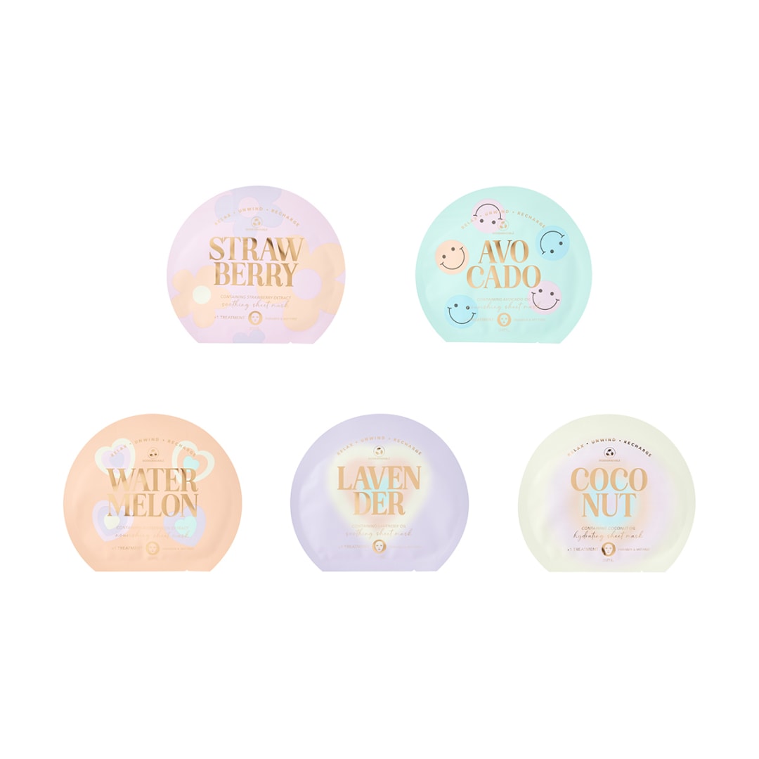 5 Pack Sheet Mask Set Kmart