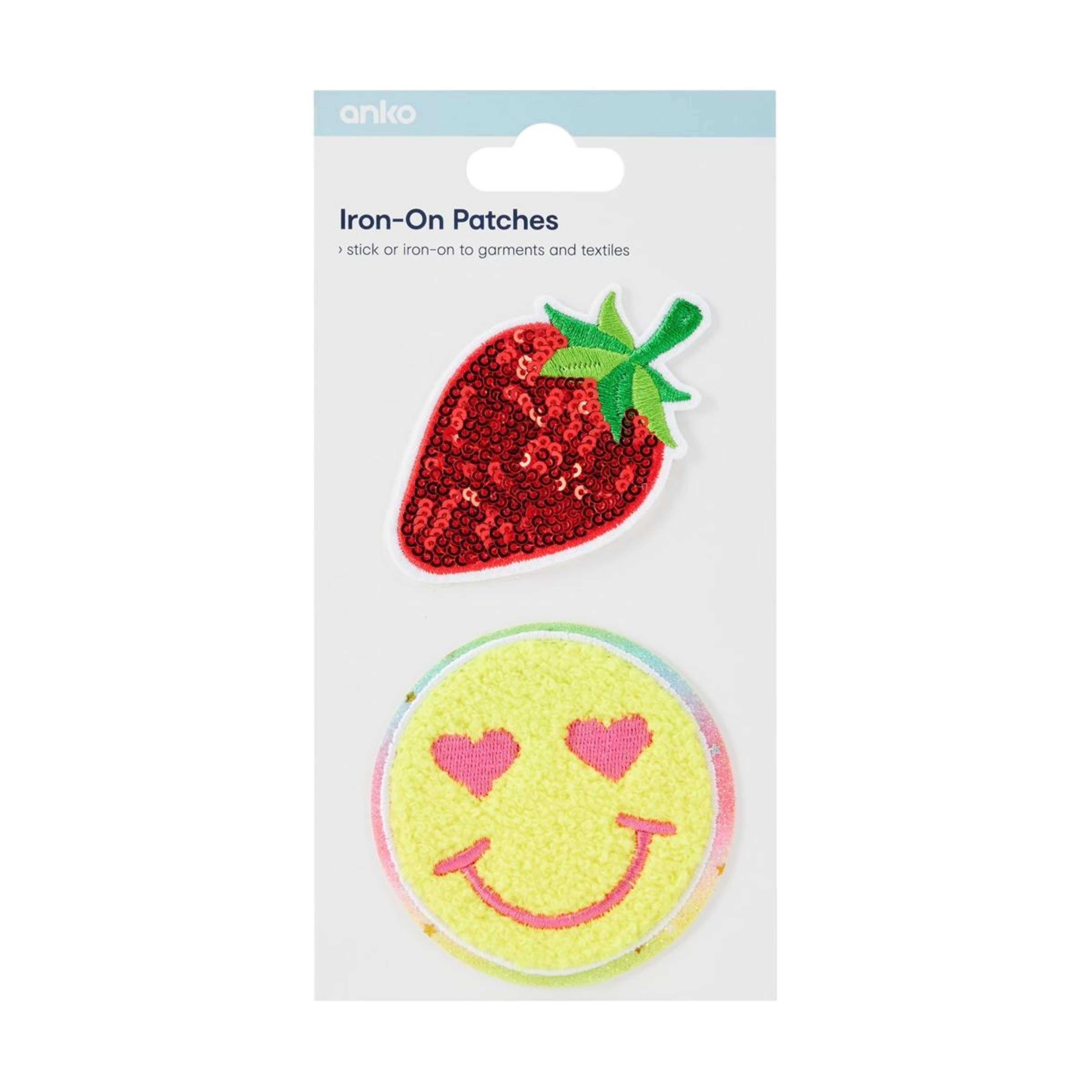 1 Iron-On Patches - Retro