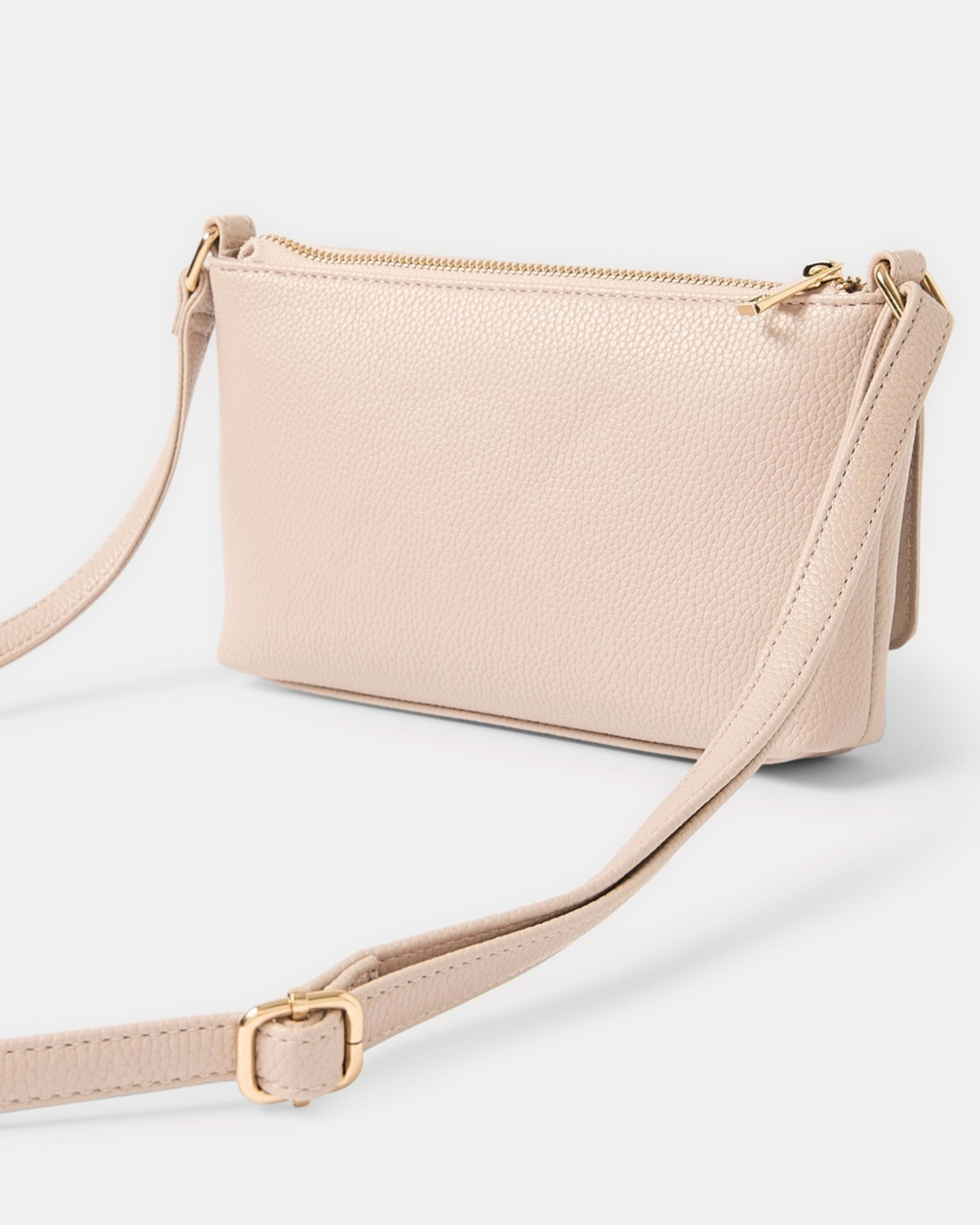 2 Envelope Pocket Crossbody Bag BUFF PINK, 2 of 5