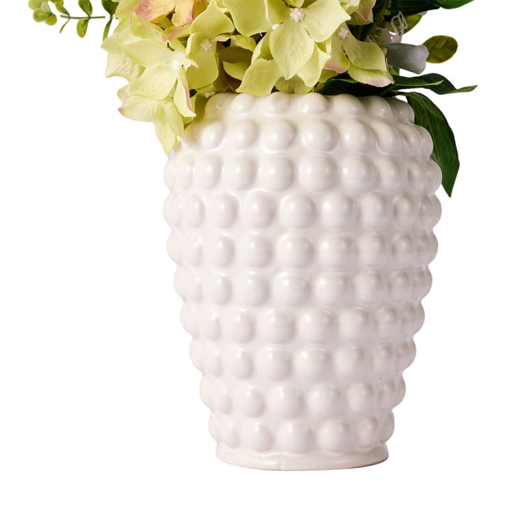 Artificial Flowers in Bubble Vase Kmart