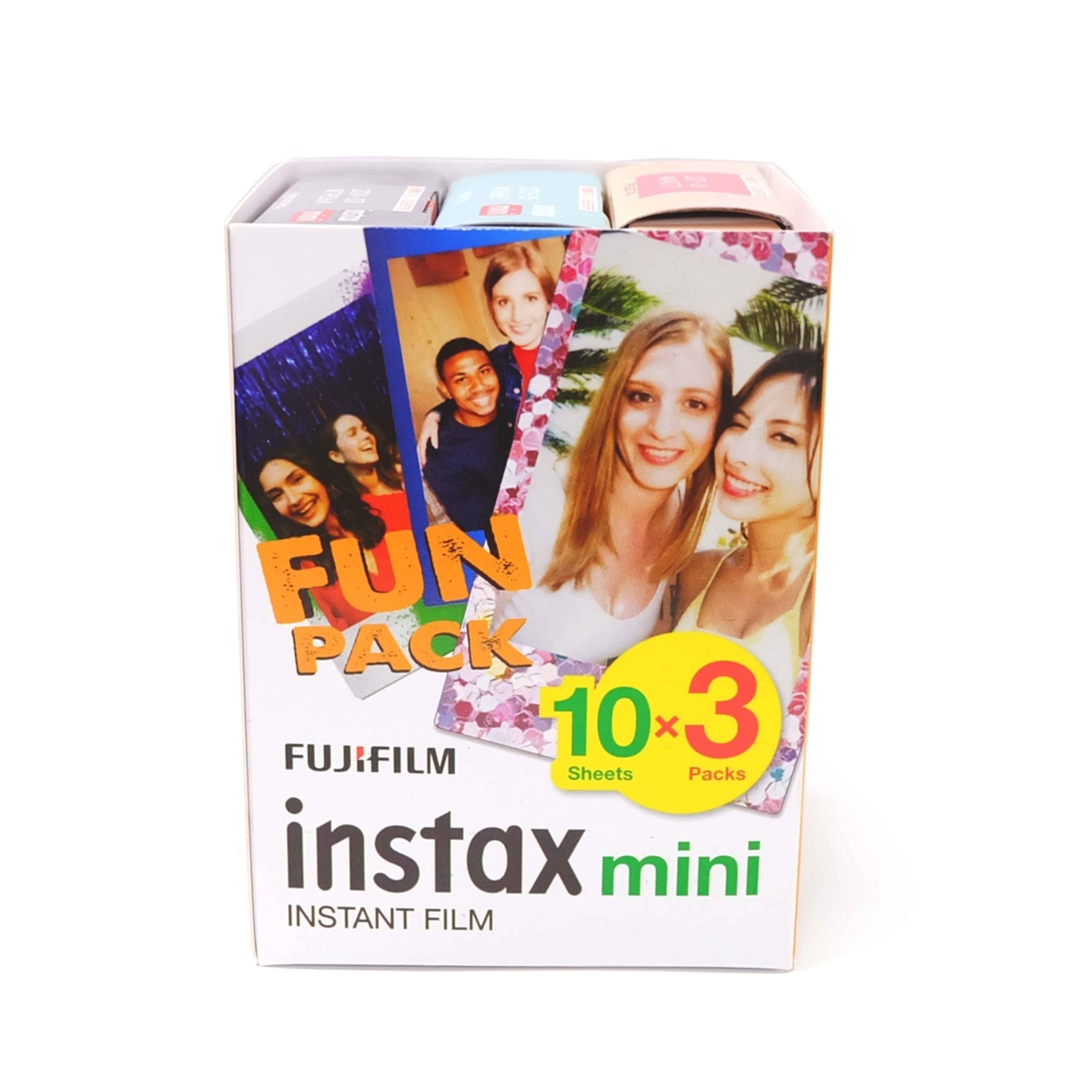 1 30 Pack Fujifilm Instax Mini Instant Film - Fun Pack