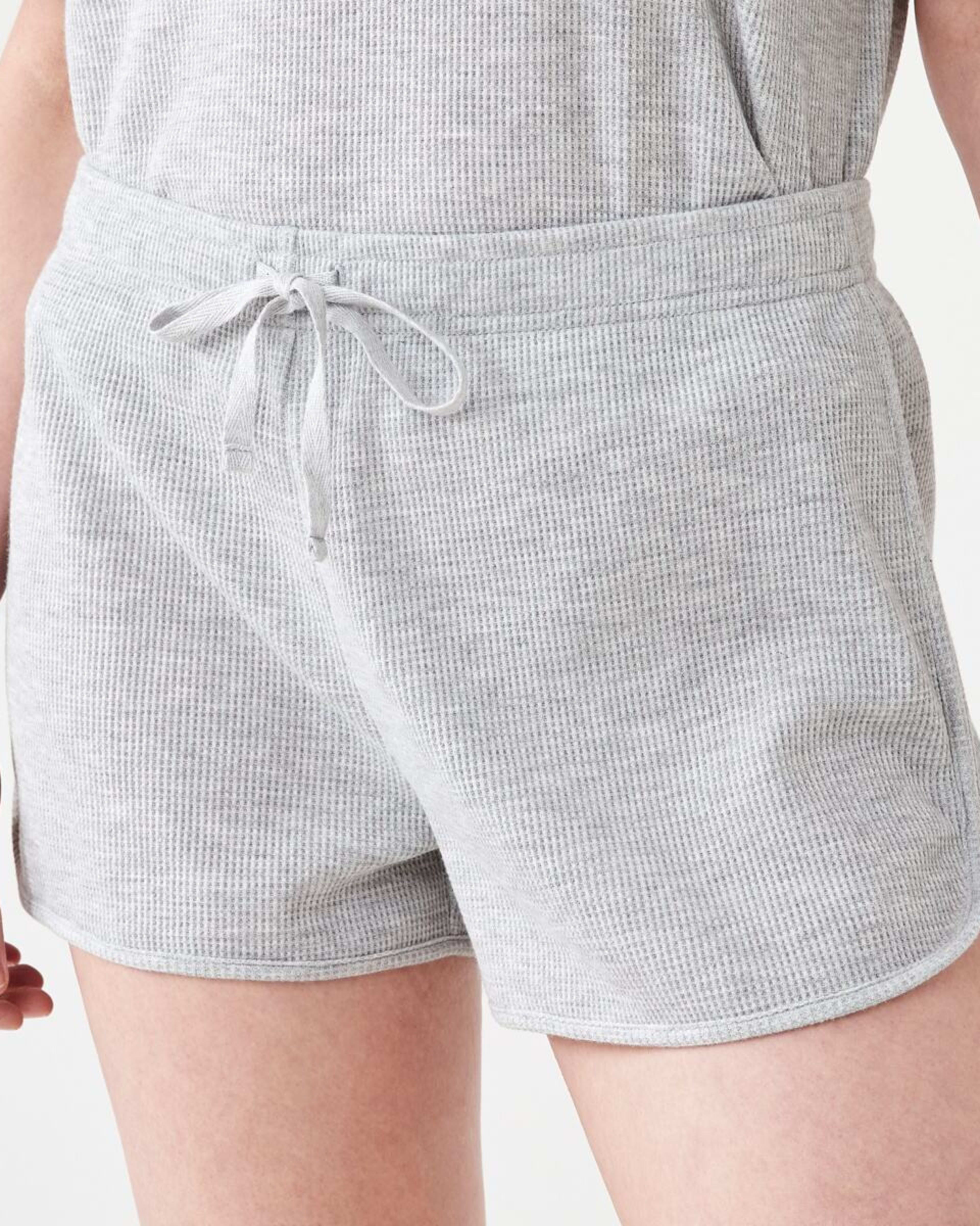 1 Waffle Shorts SILVER MARLE