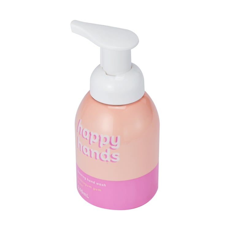Happy Hands Foaming Hand Wash 240ml Bubblegum Yum Scent Kmart