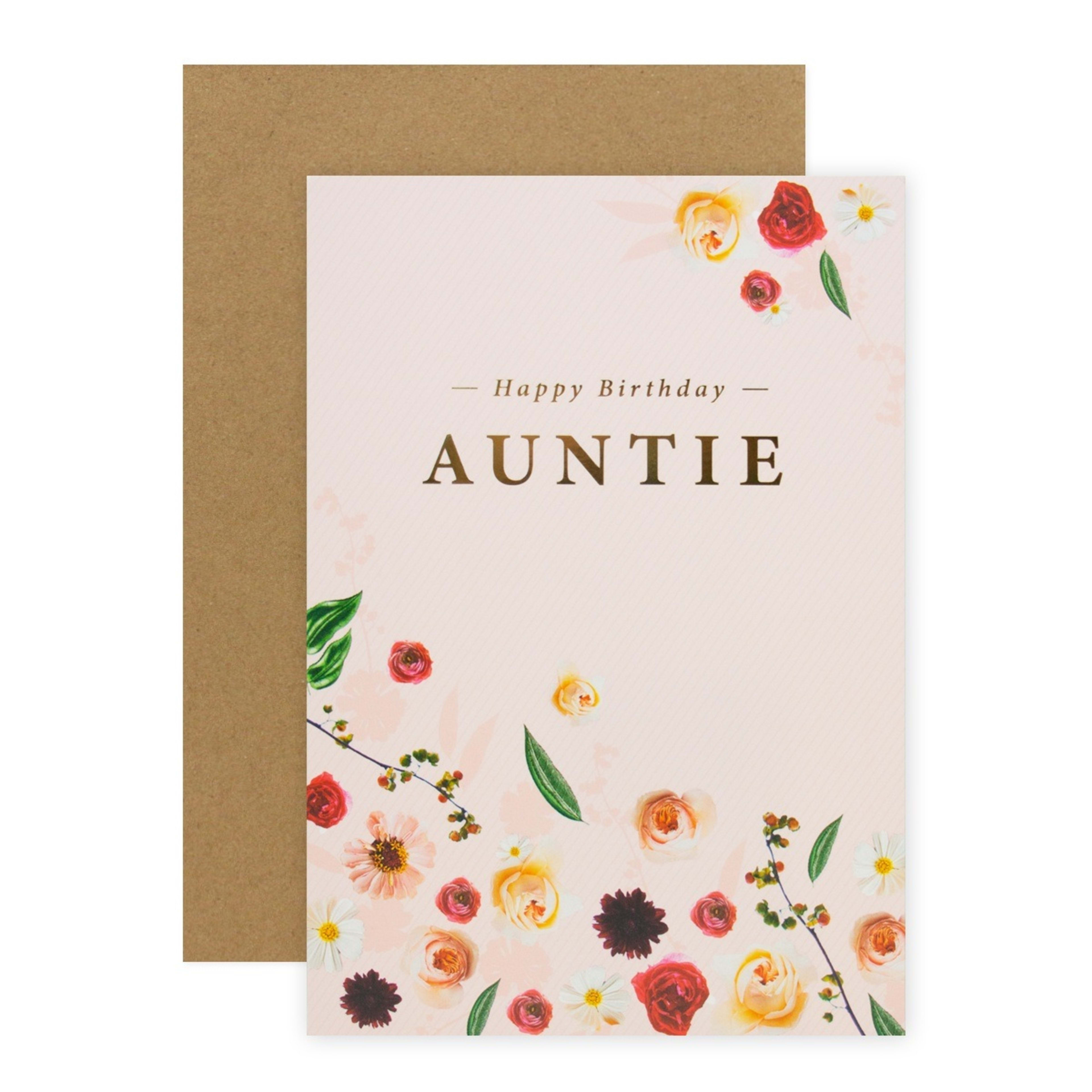 1 Connections from Hallmark for Auntie - Fabulous Florals