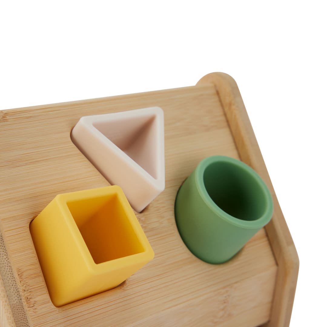 6 Piece Silicone Shape Sorter Kmart