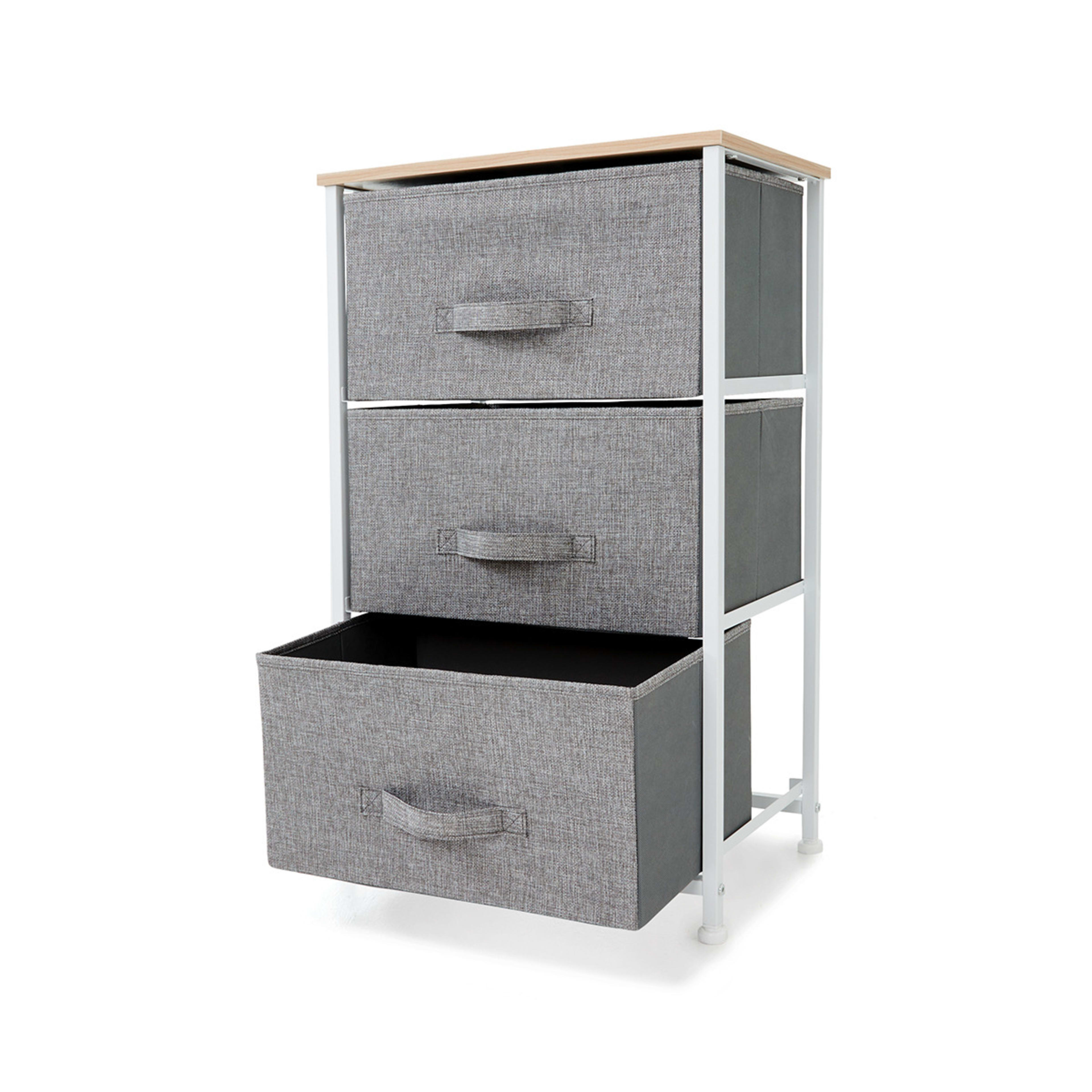 3 3 Drawer Chest - Grey, 3 of 10