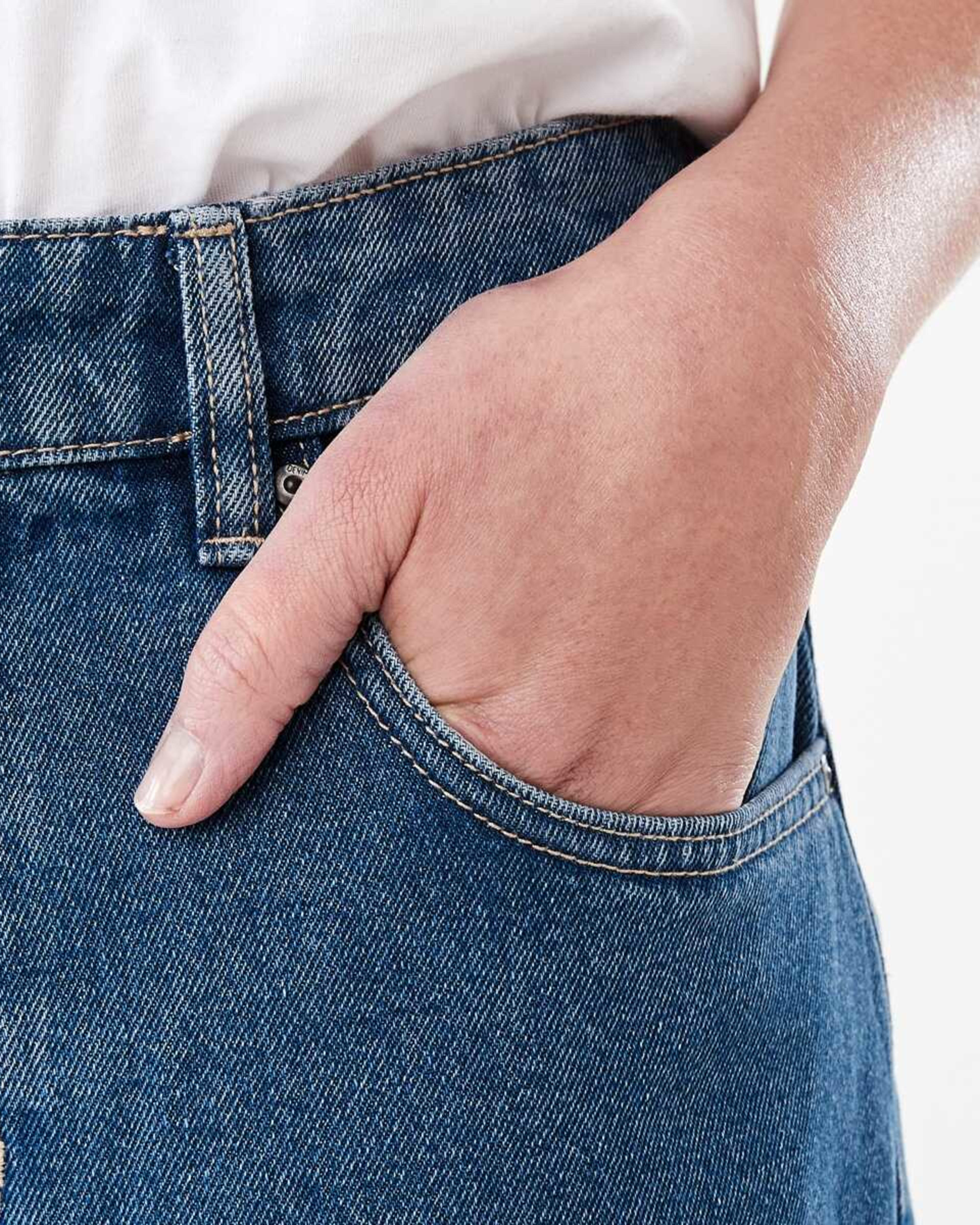 6 Wide Leg Jeans MID WASH, 6 of 6