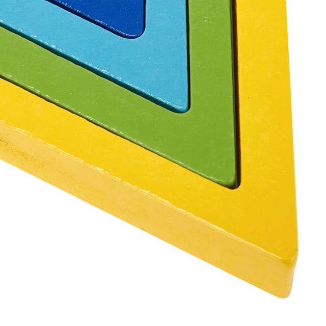 47 Piece Mindfulness Balance Geometric Wooden Blocks Kmart