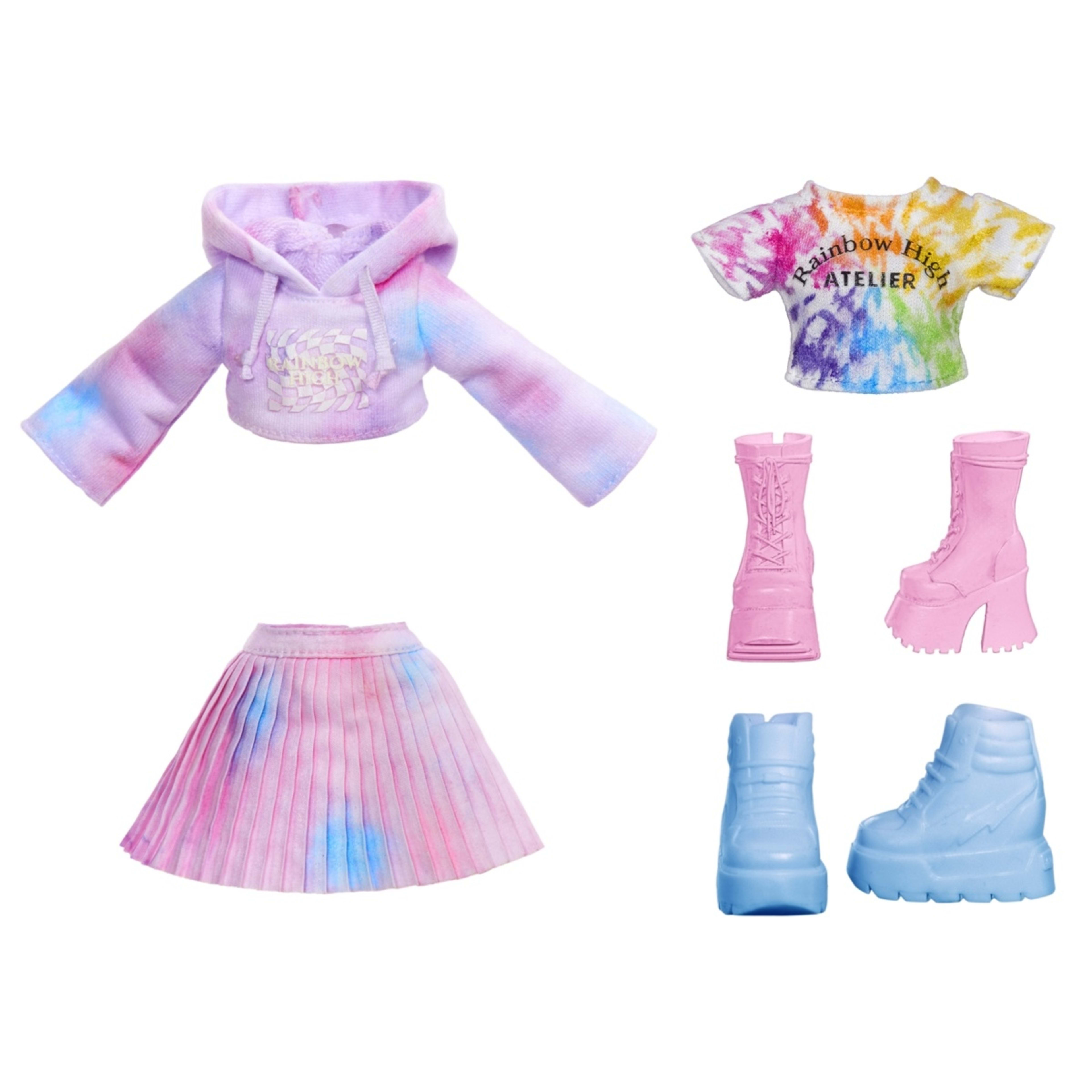 3 Rainbow High Watercolor & Create Theme Doll - Purple Eyes, 3 of 3