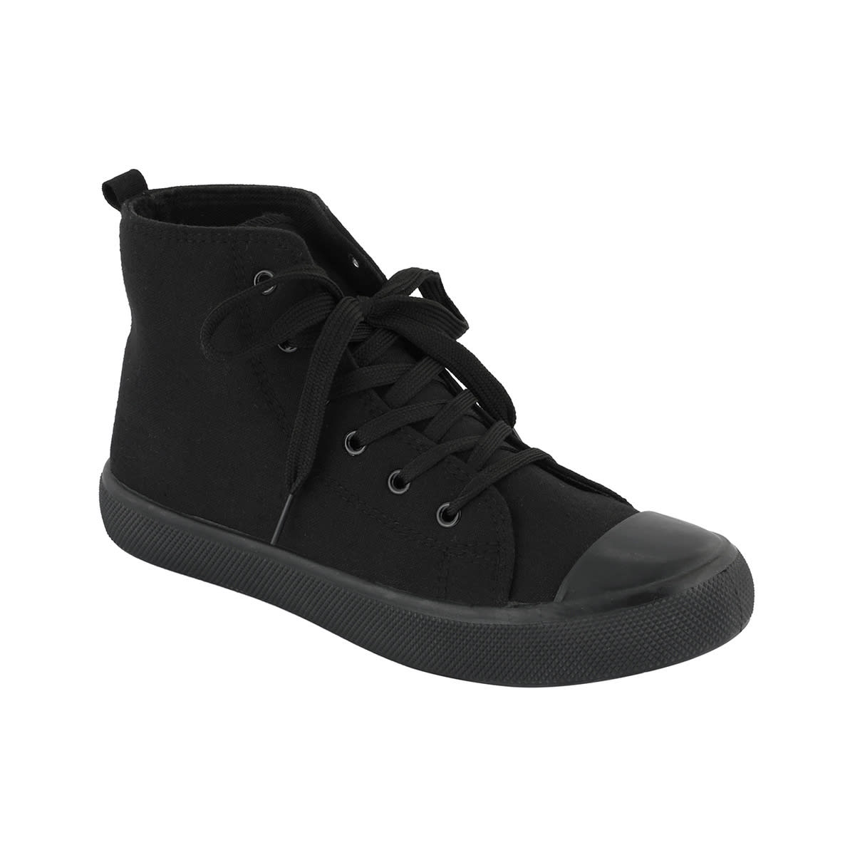 Black canvas 2025 shoes kmart