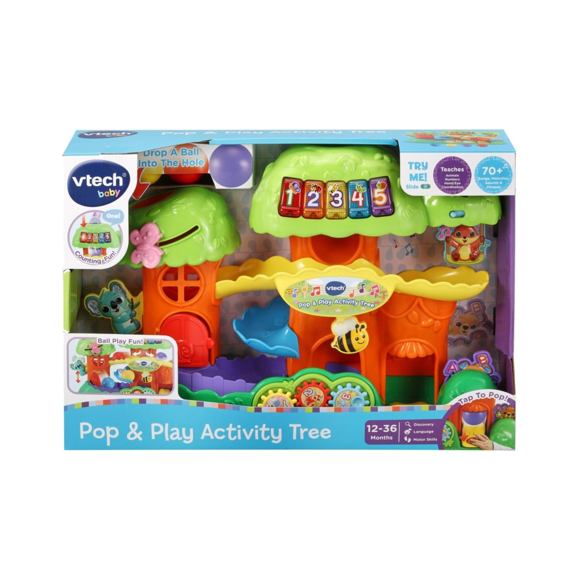 VTech Baby Pop and Play Activity Tree Kmart